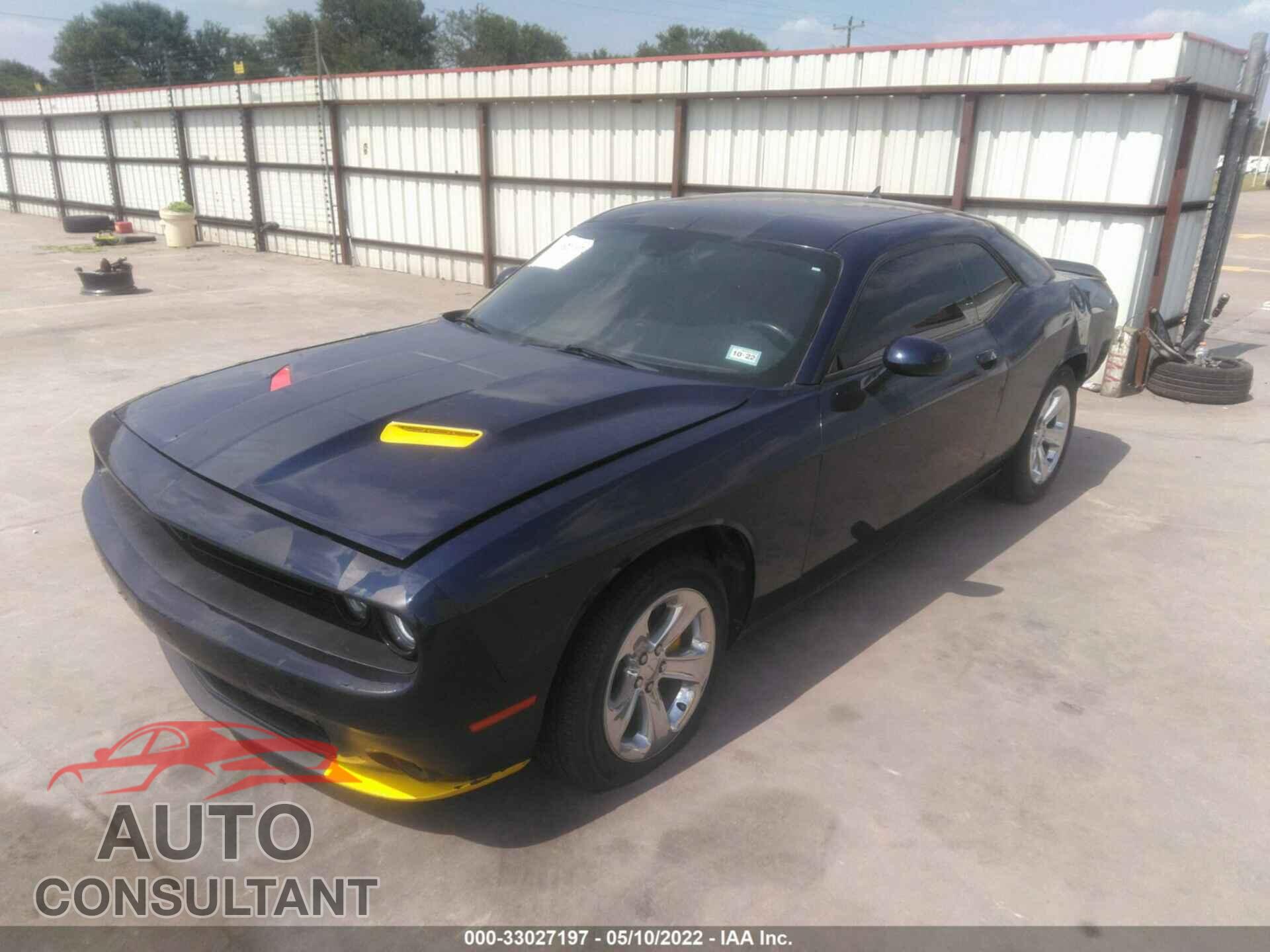 DODGE CHALLENGER 2016 - 2C3CDZAG8GH162695