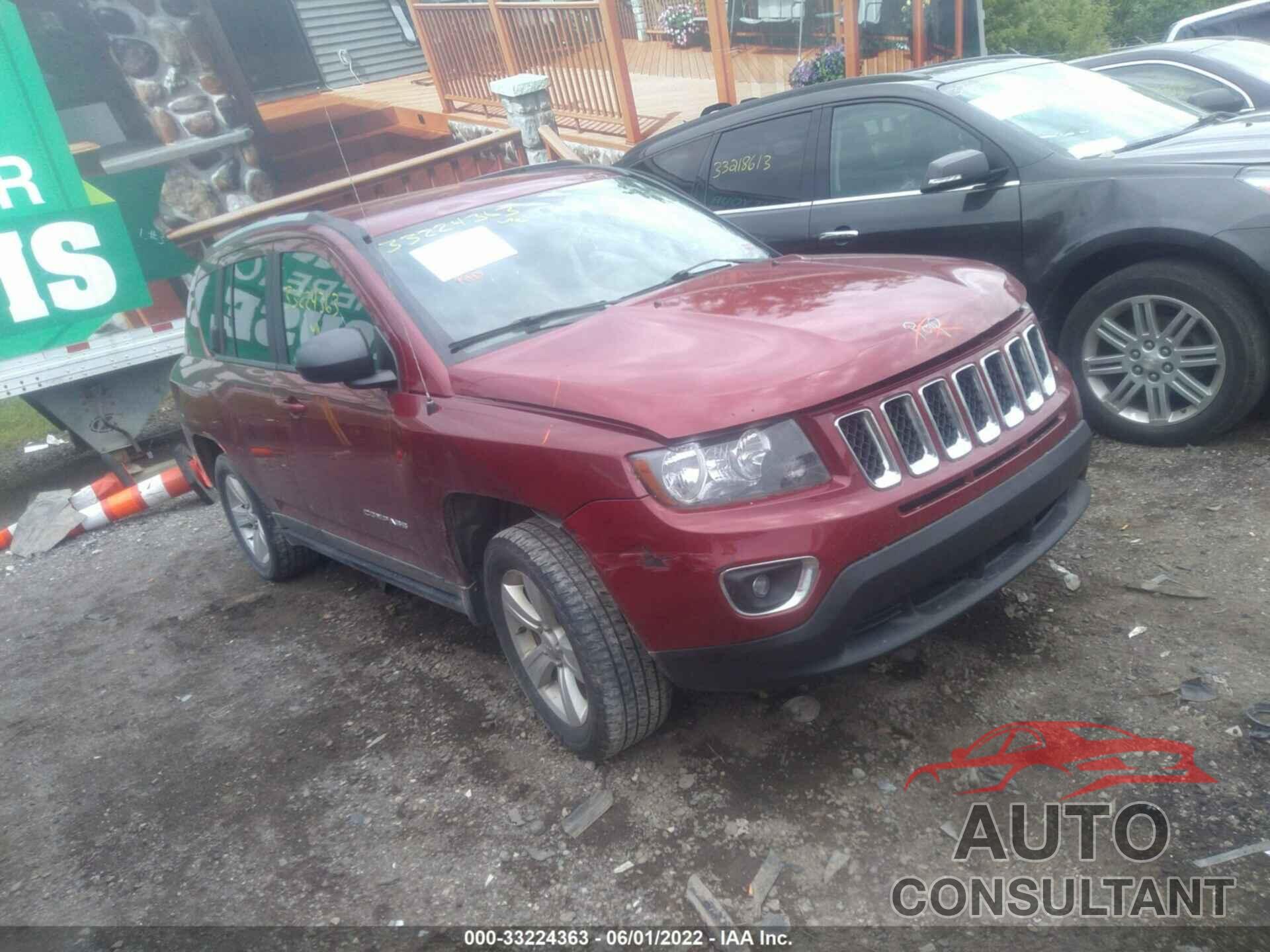 JEEP COMPASS 2017 - 1C4NJDBB8HD104832