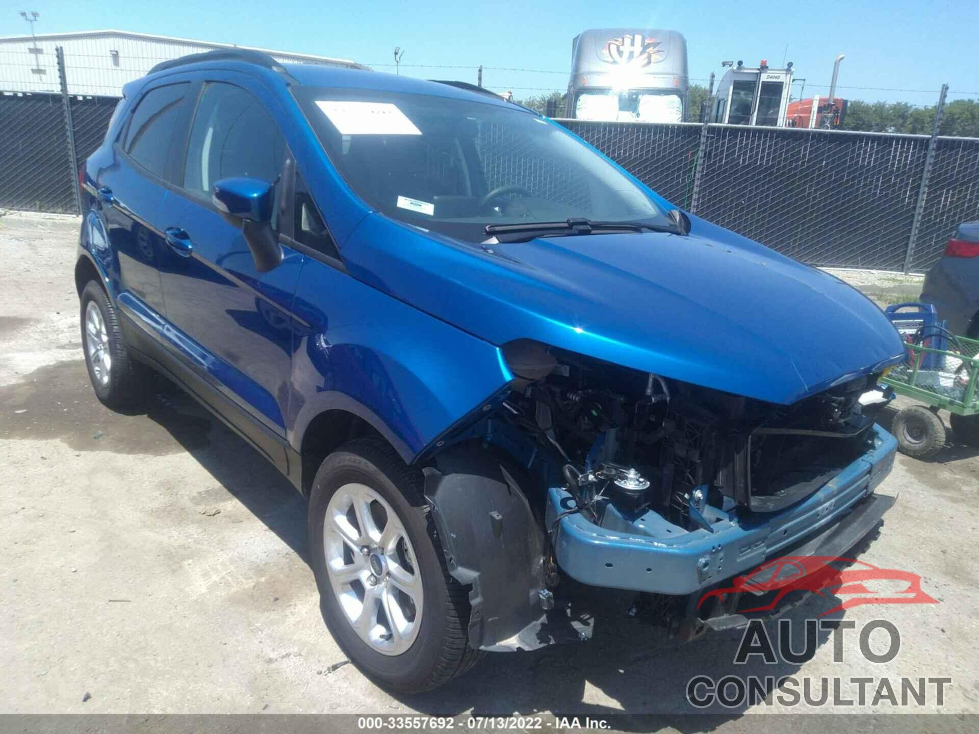 FORD ECOSPORT 2021 - MAJ6S3GL3MC410615
