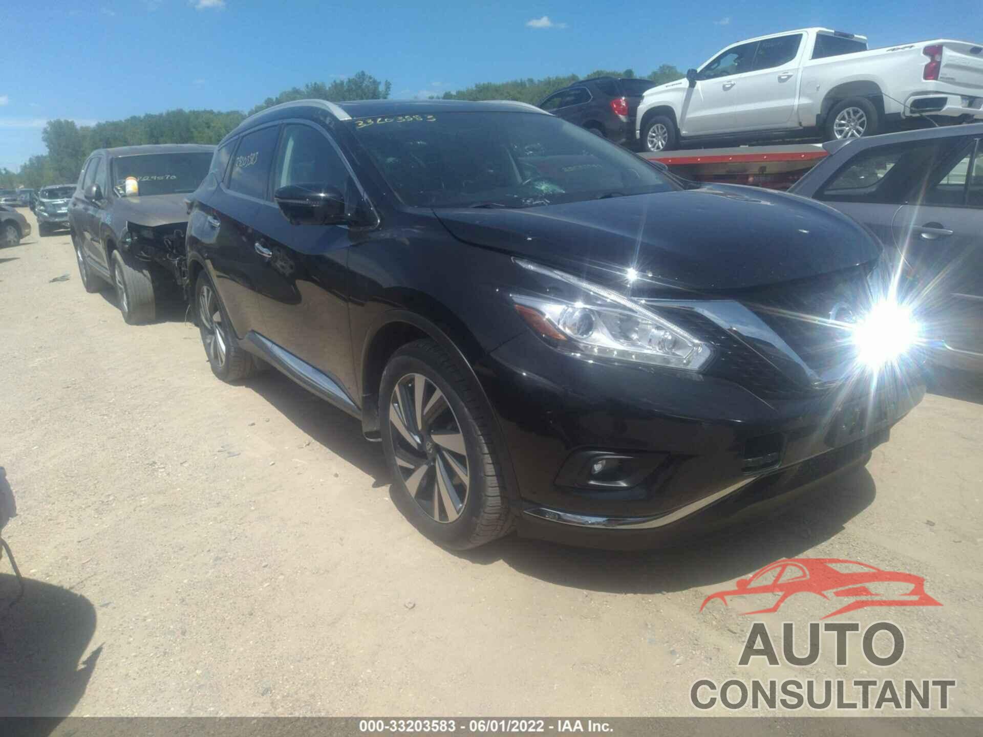 NISSAN MURANO 2017 - 5N1AZ2MH1HN157178