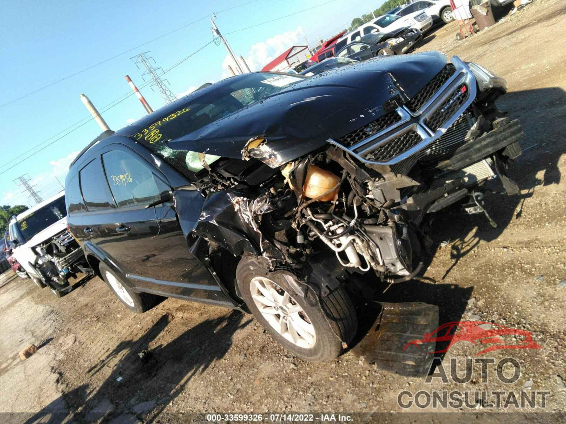 DODGE JOURNEY 2017 - 3C4PDDBG5HT535134