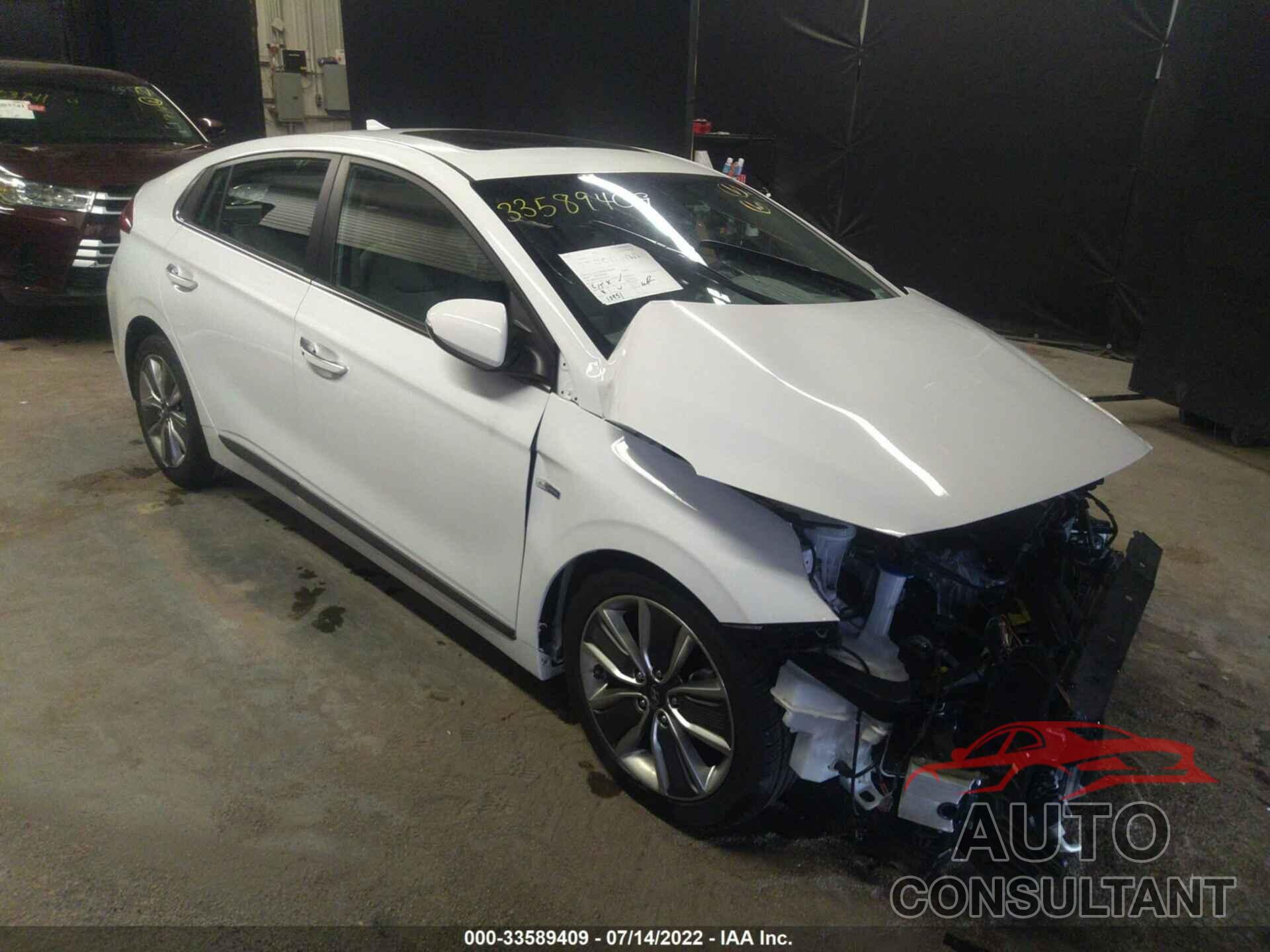 HYUNDAI IONIQ HYBRID 2019 - KMHC05LC6KU172623