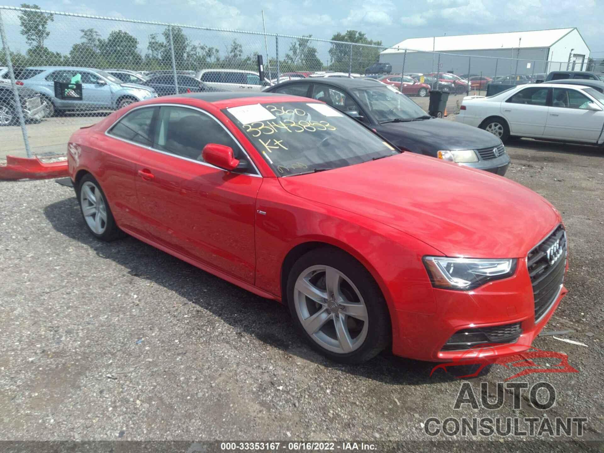 AUDI A5 2016 - WAUM2AFR0GA022119