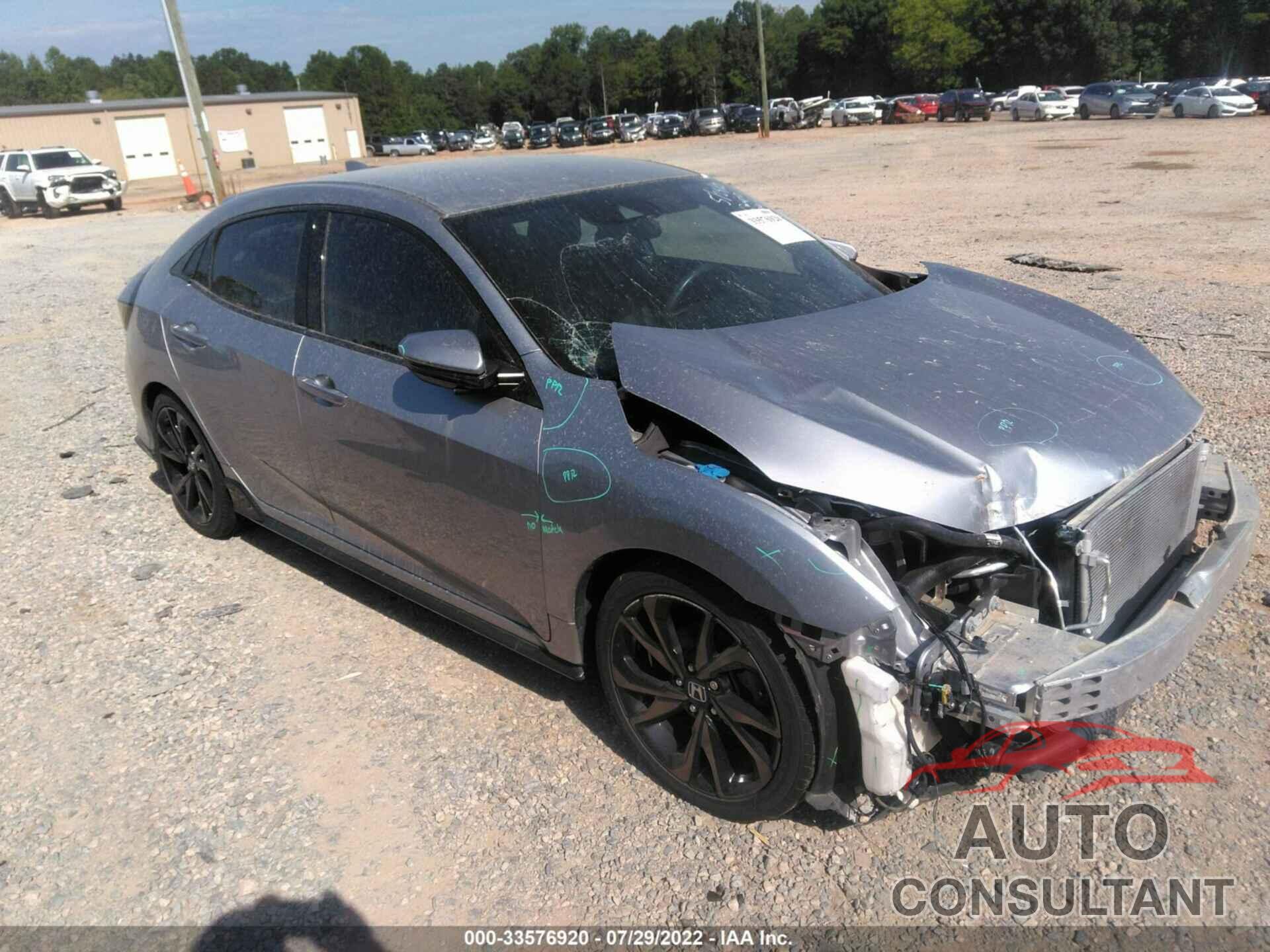 HONDA CIVIC HATCHBACK 2019 - SHHFK7H42KU202801