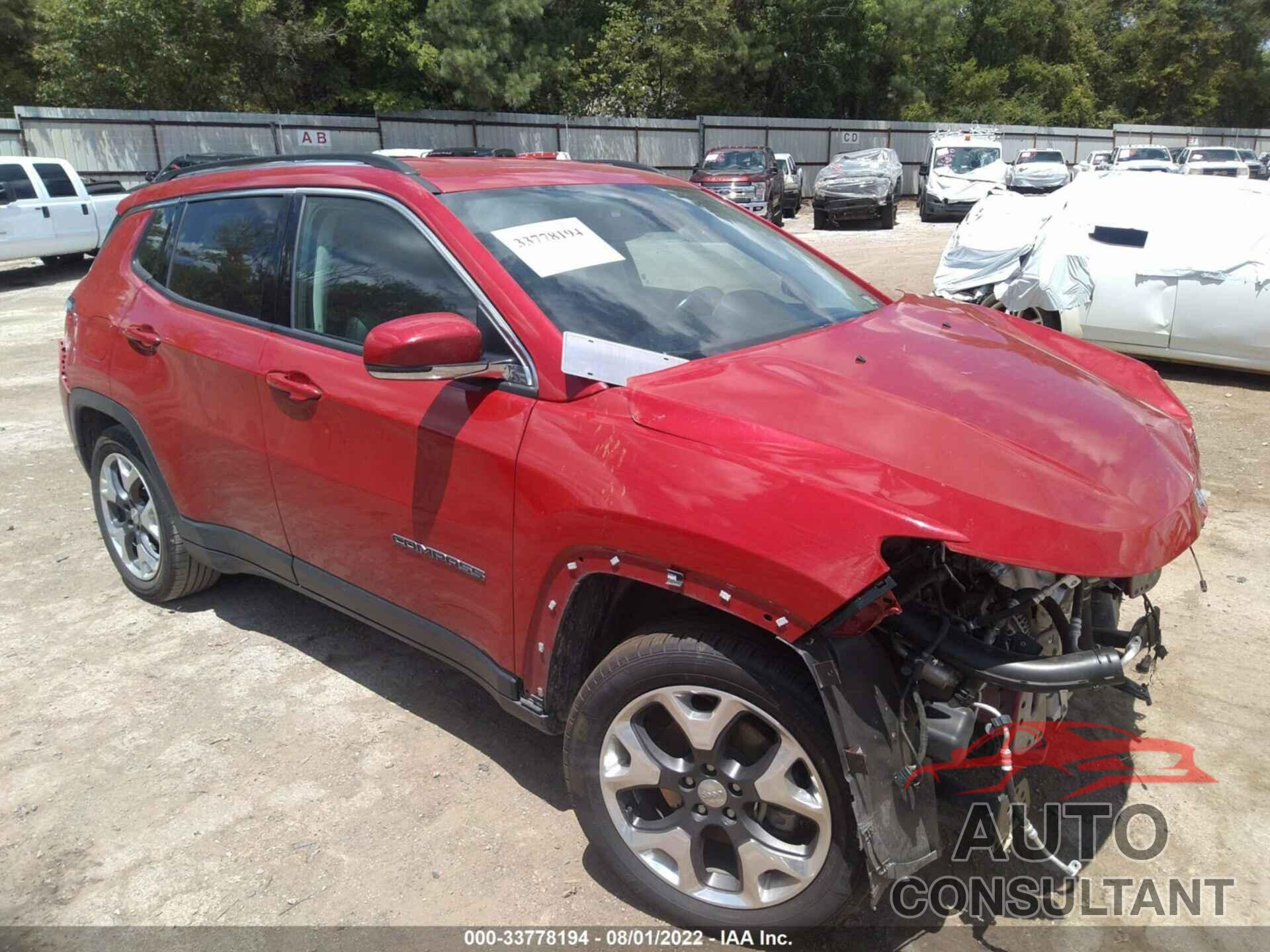 JEEP COMPASS 2019 - 3C4NJCCB5KT662387
