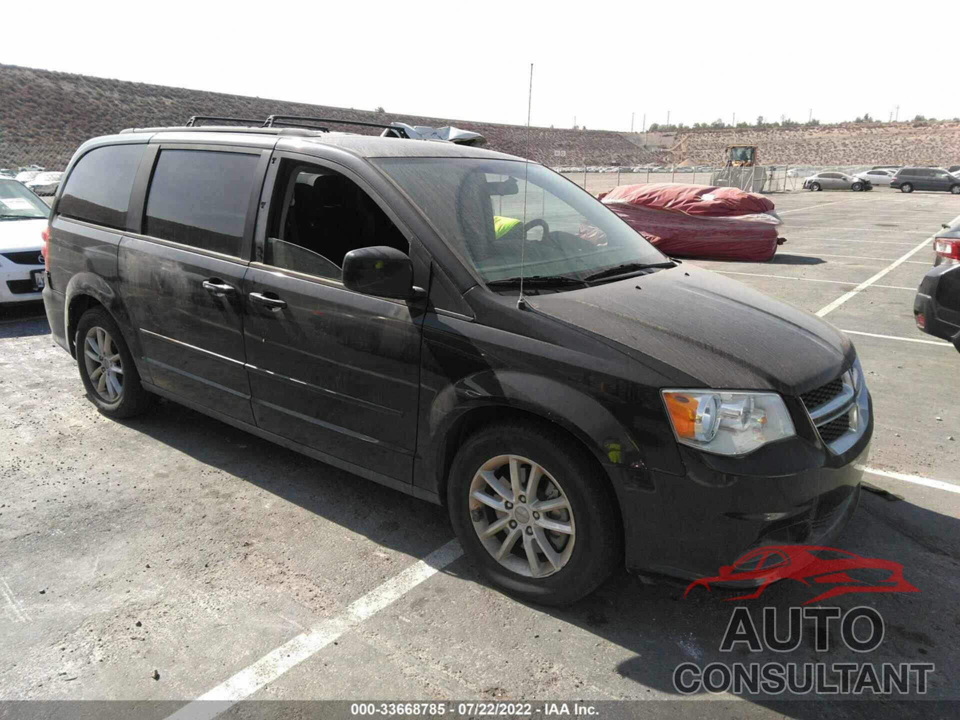 DODGE GRAND CARAVAN 2016 - 2C4RDGCG9GR309575