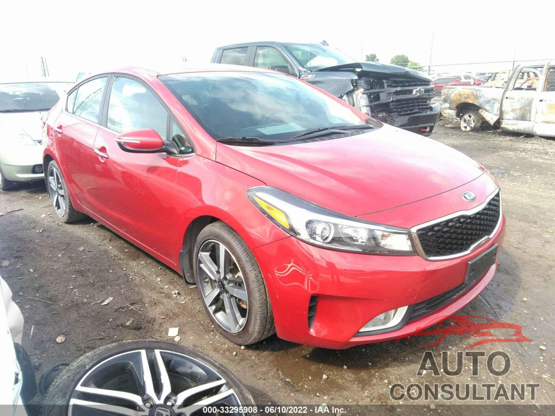 KIA FORTE 2017 - 3KPFL4A85HE129321