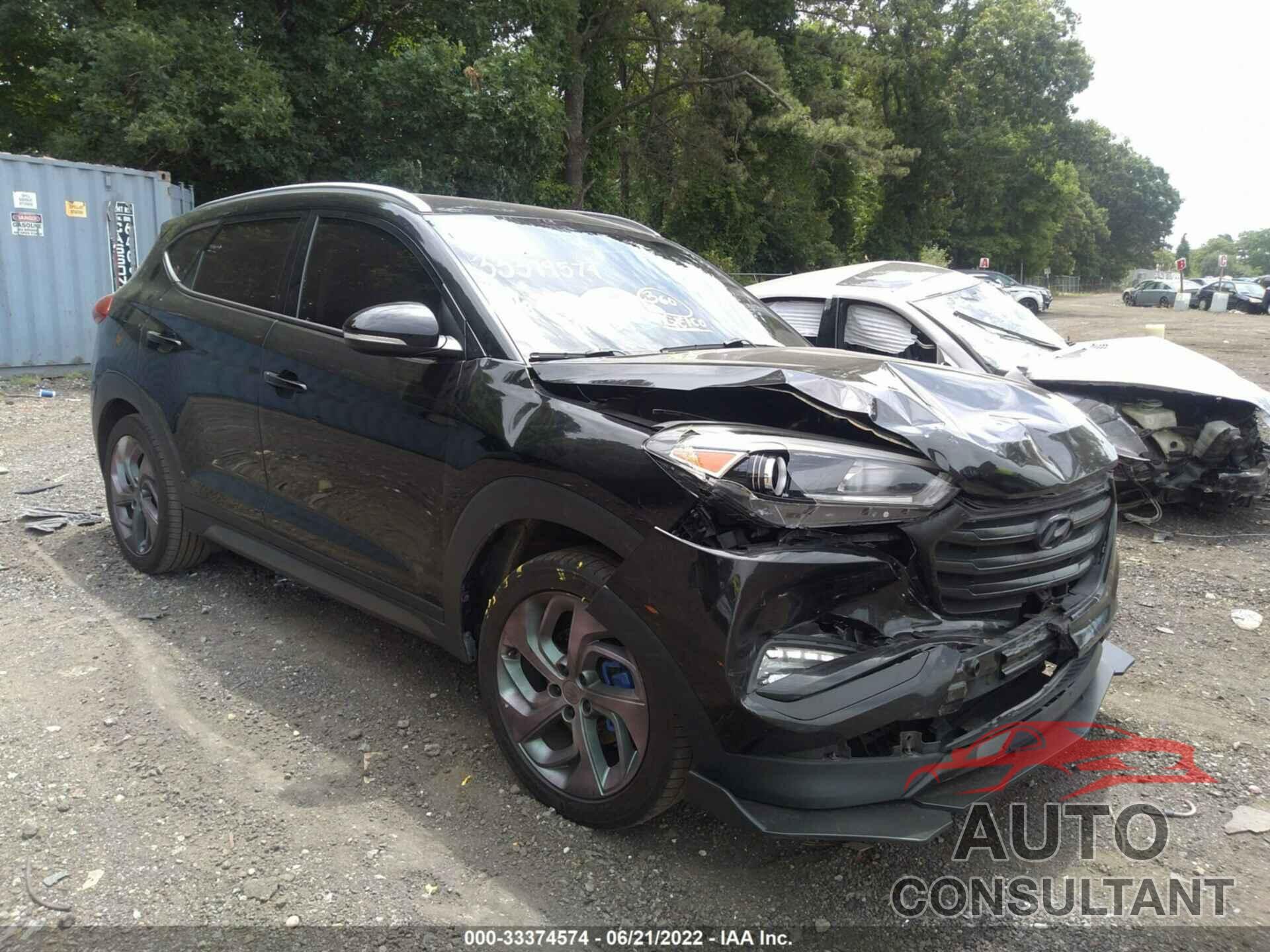 HYUNDAI TUCSON 2016 - KM8J3CA2XGU192216