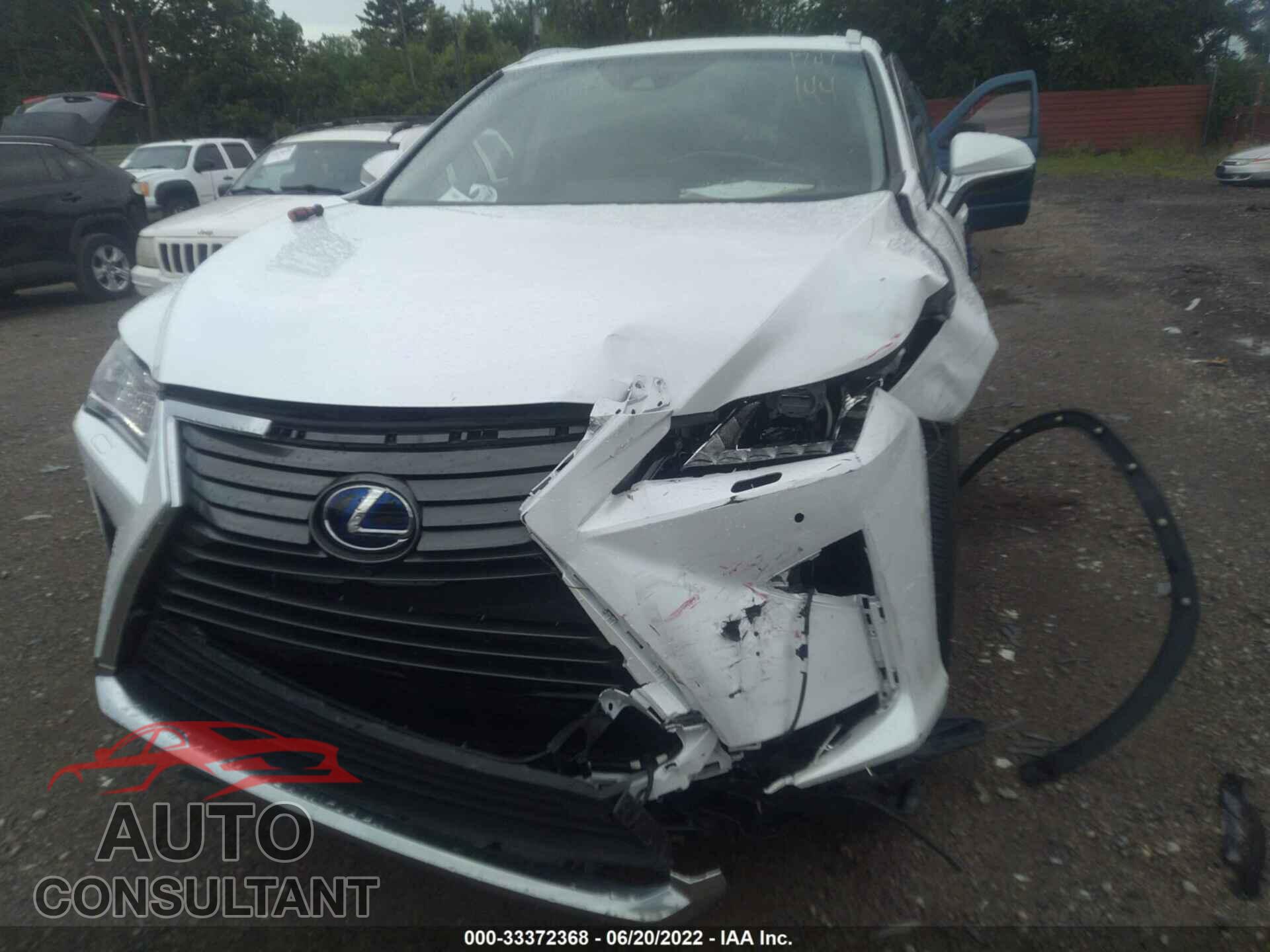 LEXUS RX 450H 2016 - 2T2BGMCA1GC008443
