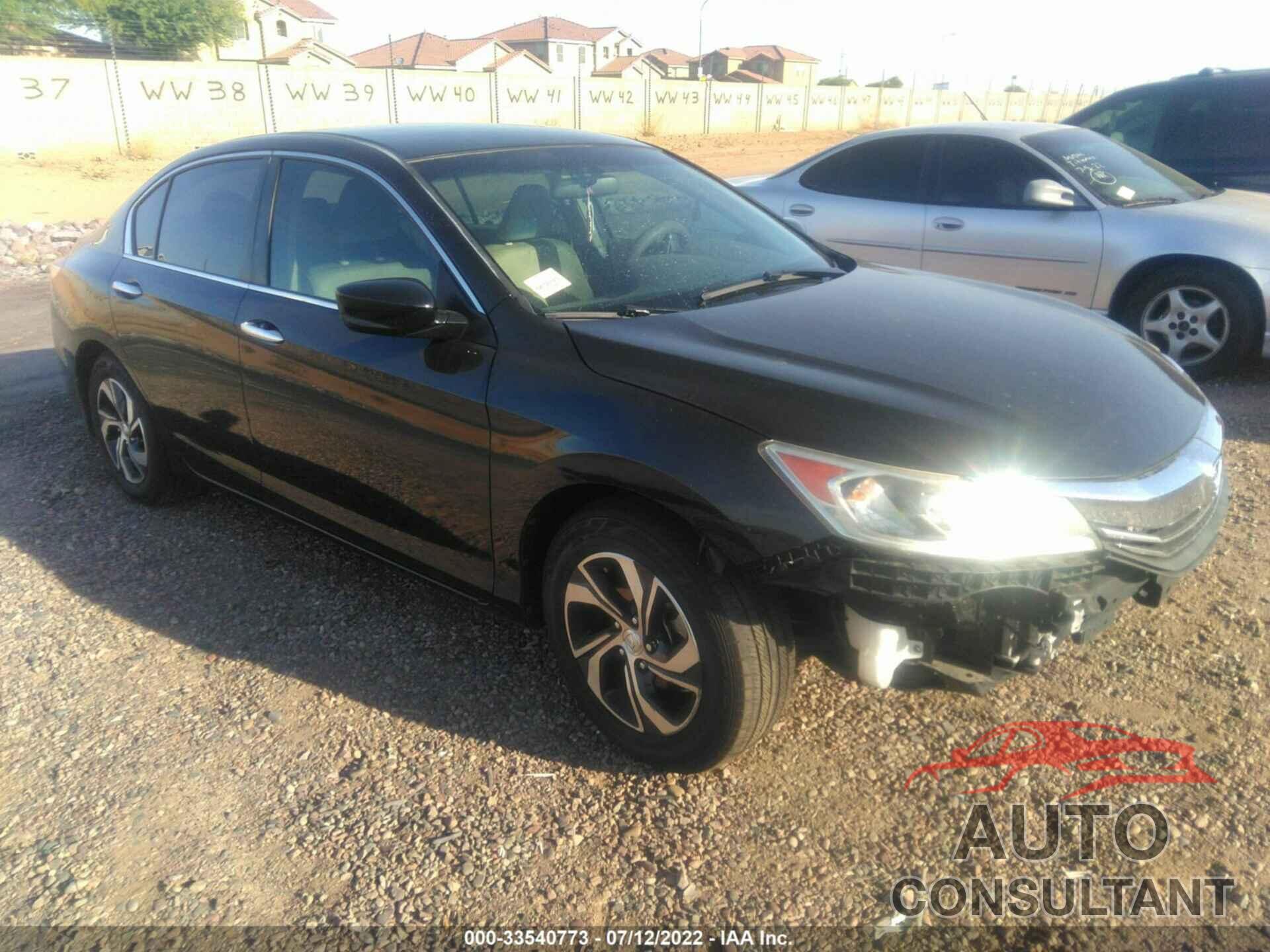 HONDA ACCORD SEDAN 2016 - 1HGCR2F39GA161274