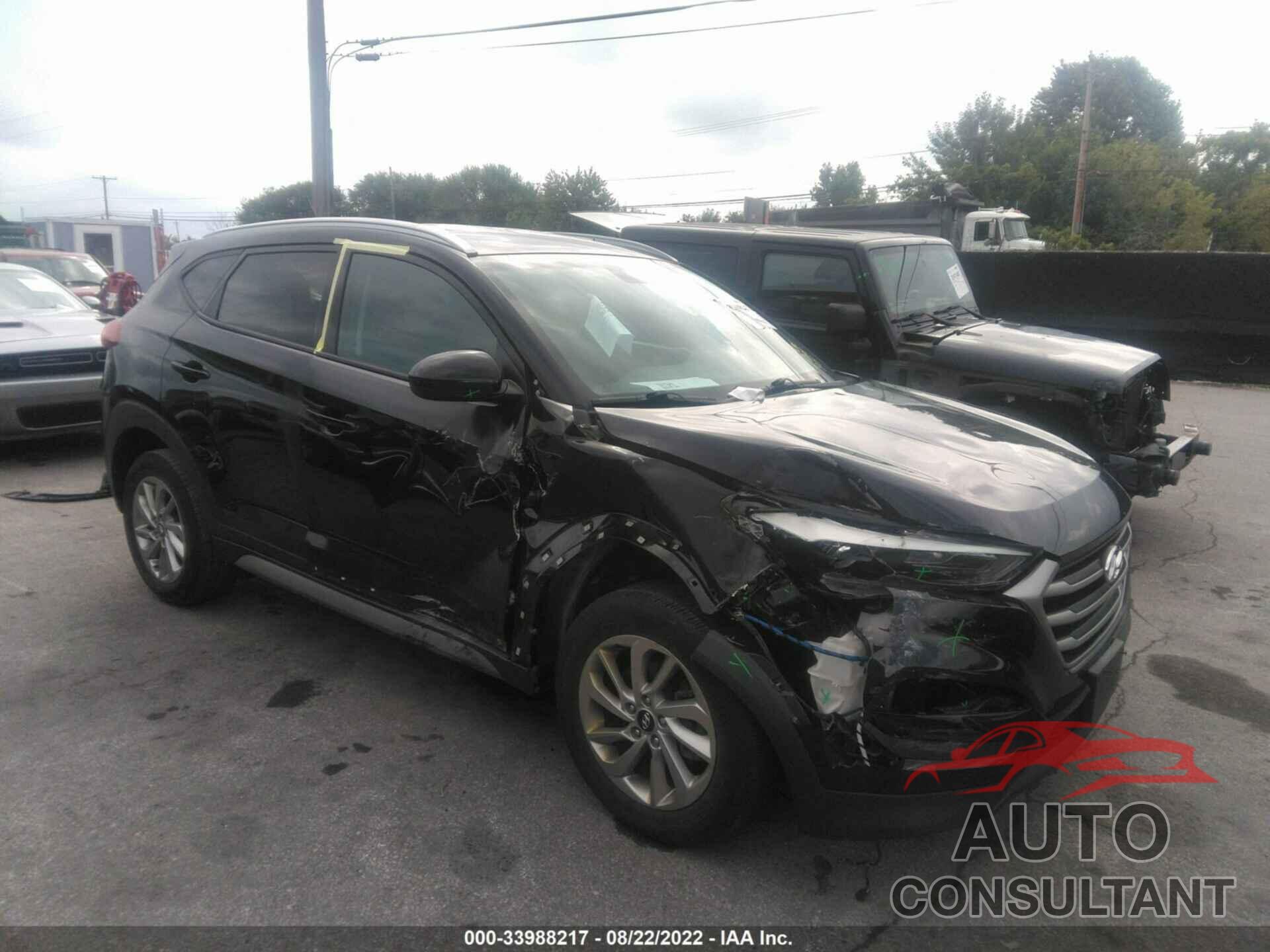 HYUNDAI TUCSON 2017 - KM8J3CA42HU291616