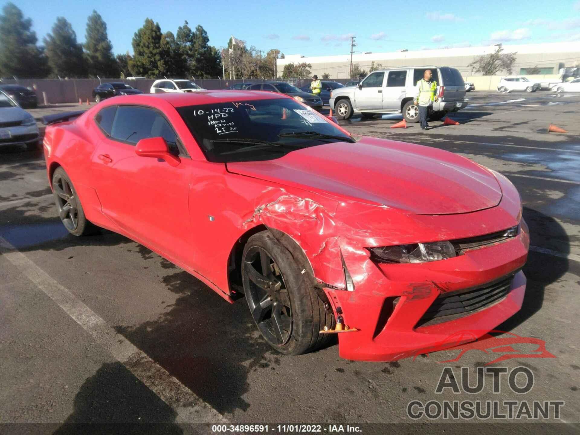 CHEVROLET CAMARO 2016 - 1G1FB1RS4G0146371