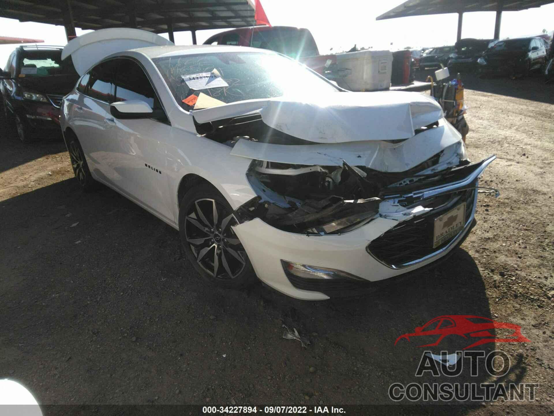 CHEVROLET MALIBU 2021 - 1G1ZG5ST5MF085582