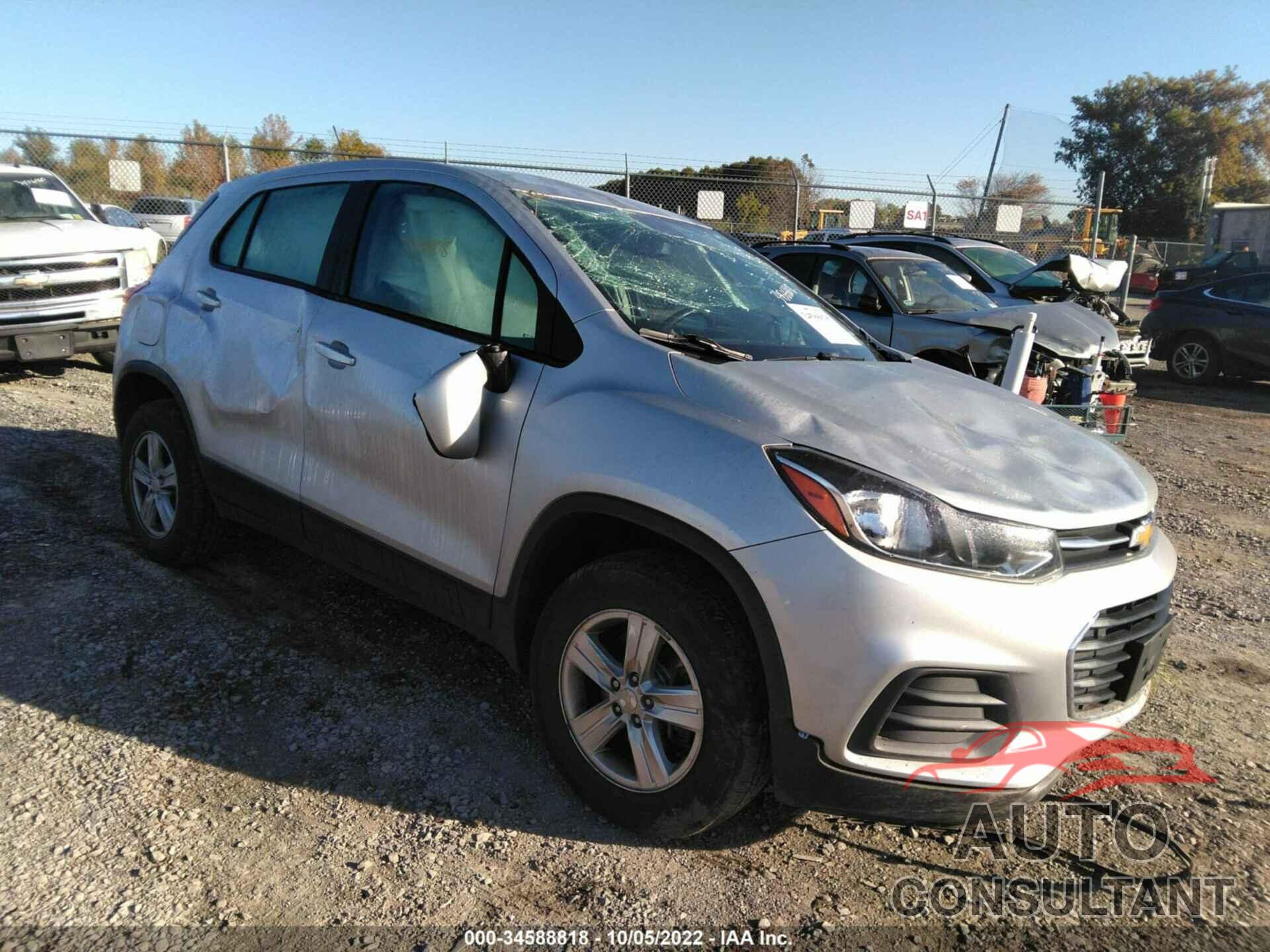 CHEVROLET TRAX 2017 - KL7CJNSB9HB195907