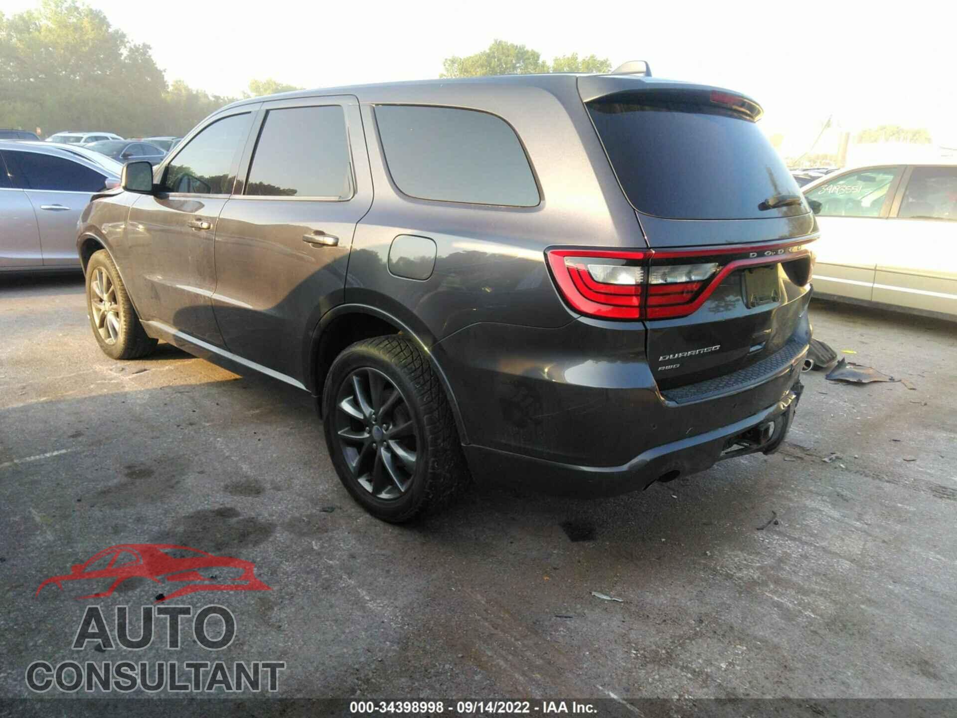 DODGE DURANGO 2017 - 1C4RDJDG0HC878885