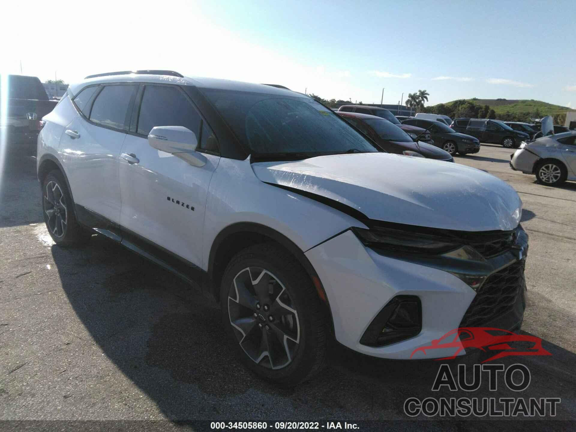 CHEVROLET BLAZER 2020 - 3GNKBERS8LS602346