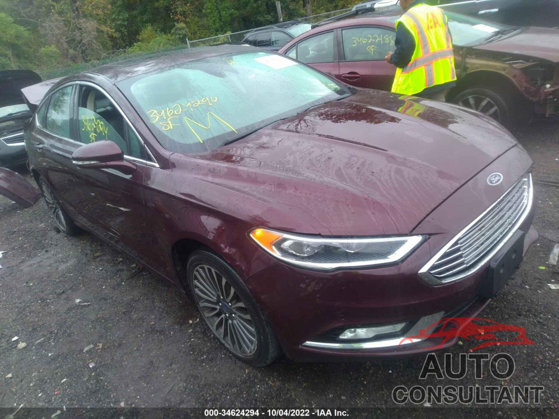 FORD FUSION 2017 - 3FA6P0T9XHR243302
