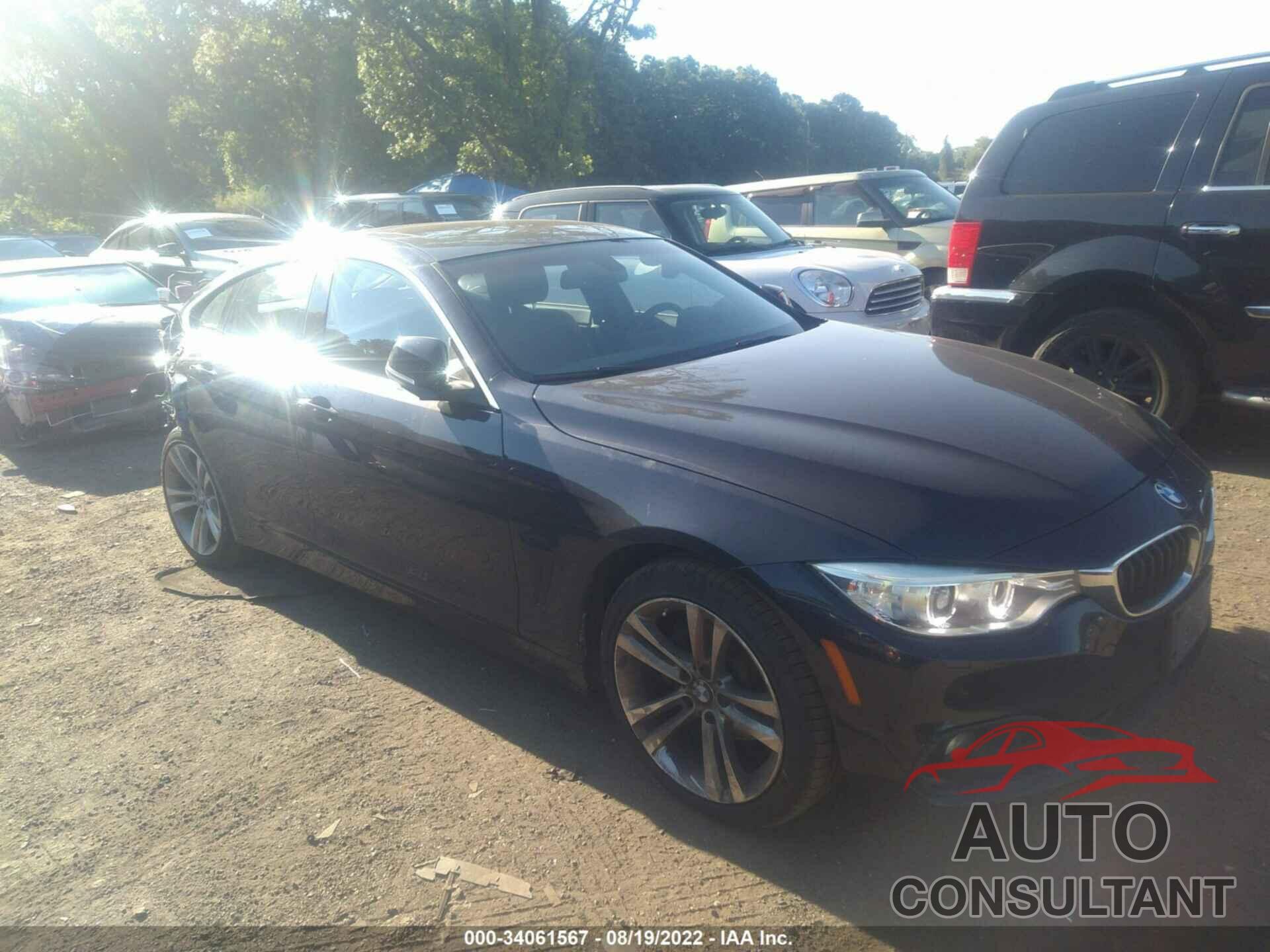 BMW 4 SERIES 2017 - WBA4F9C55HG791847