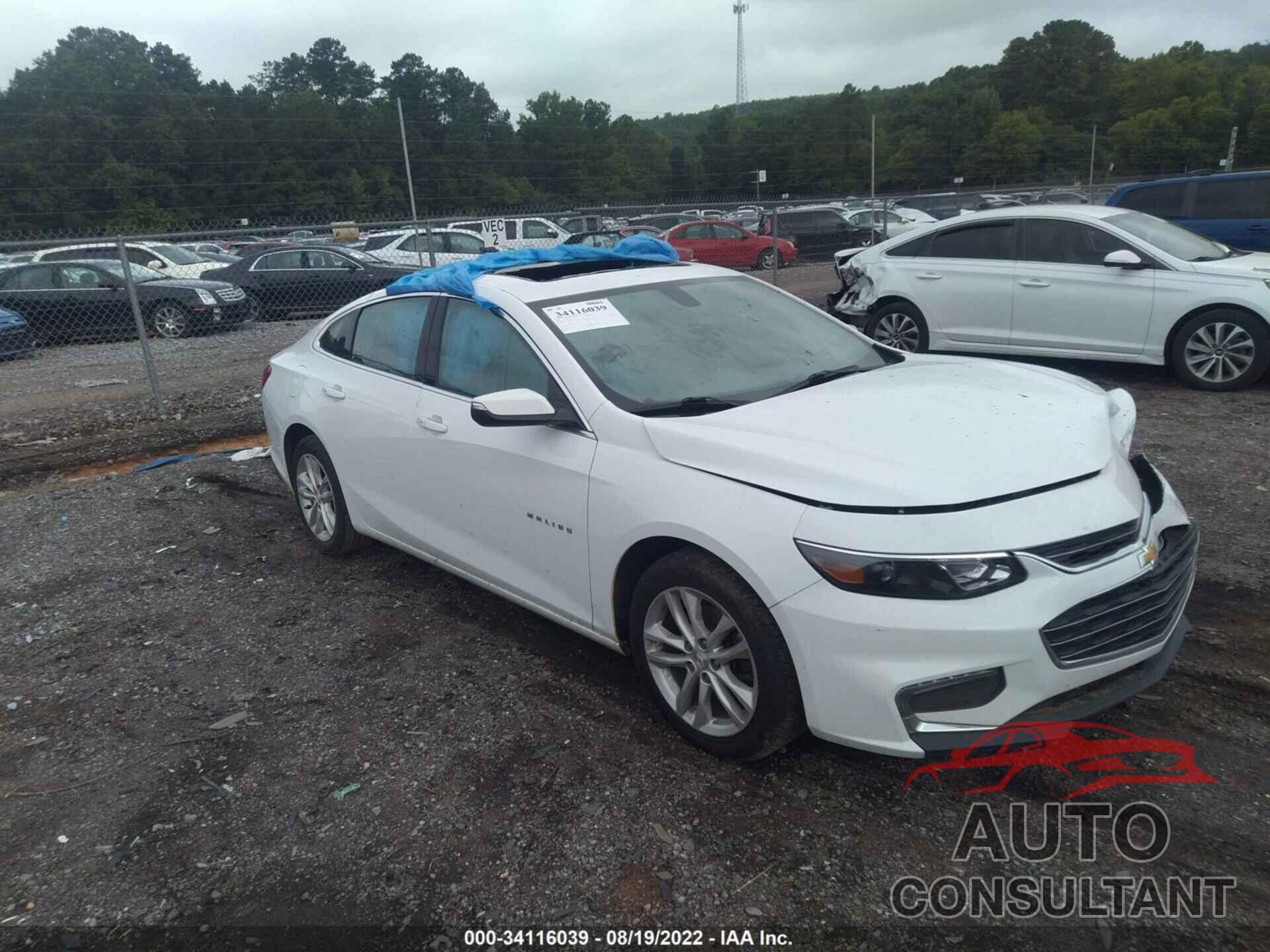 CHEVROLET MALIBU 2018 - 1G1ZD5ST2JF143121