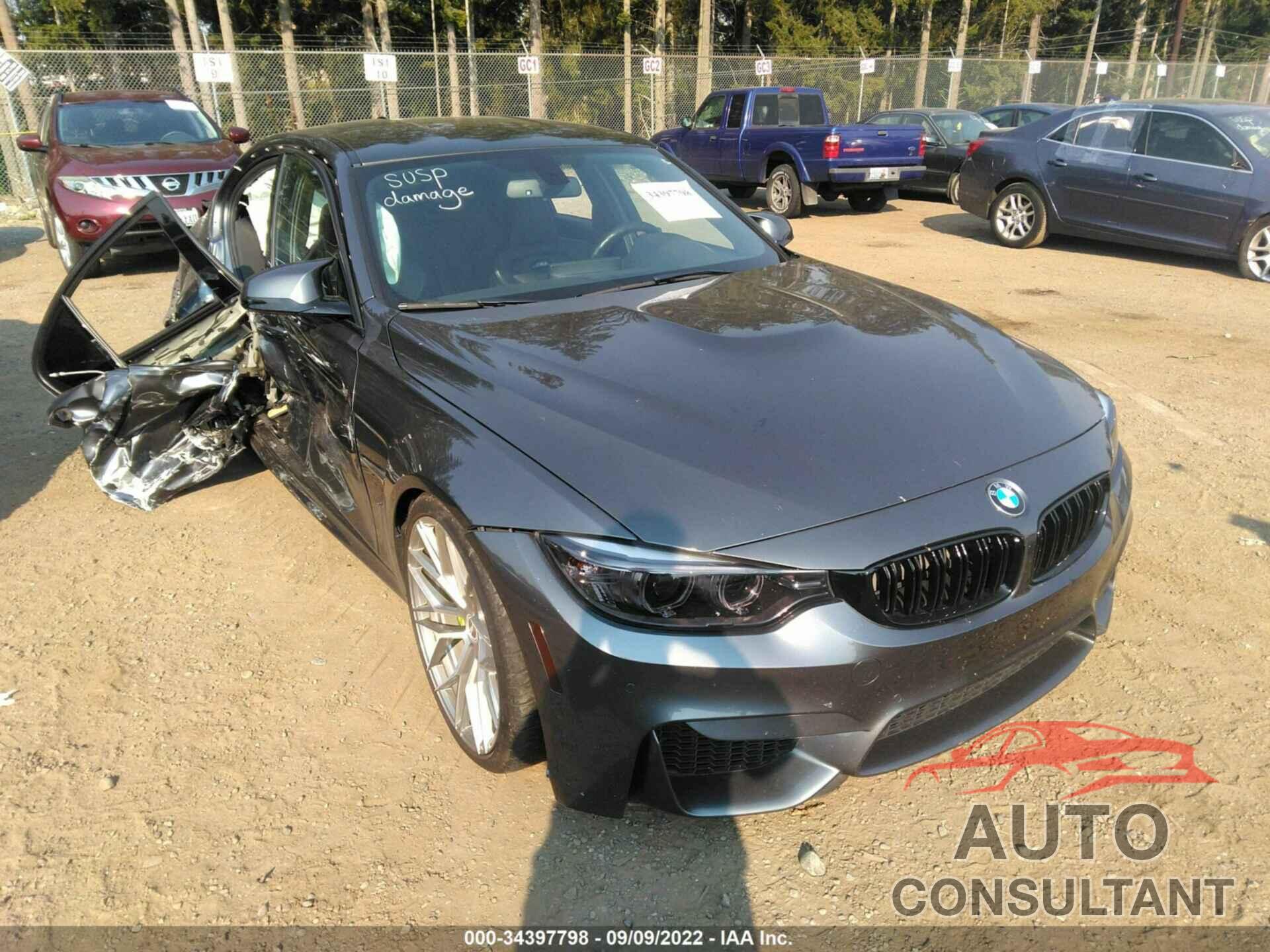 BMW M3 2017 - WBS8M9C52H5G84241