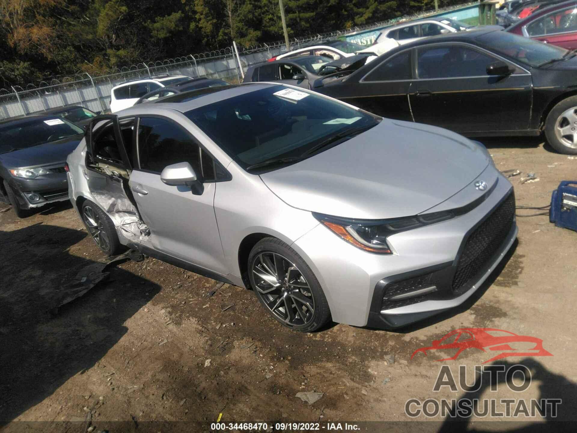 TOYOTA COROLLA 2022 - 5YFM4MCEXNP112239