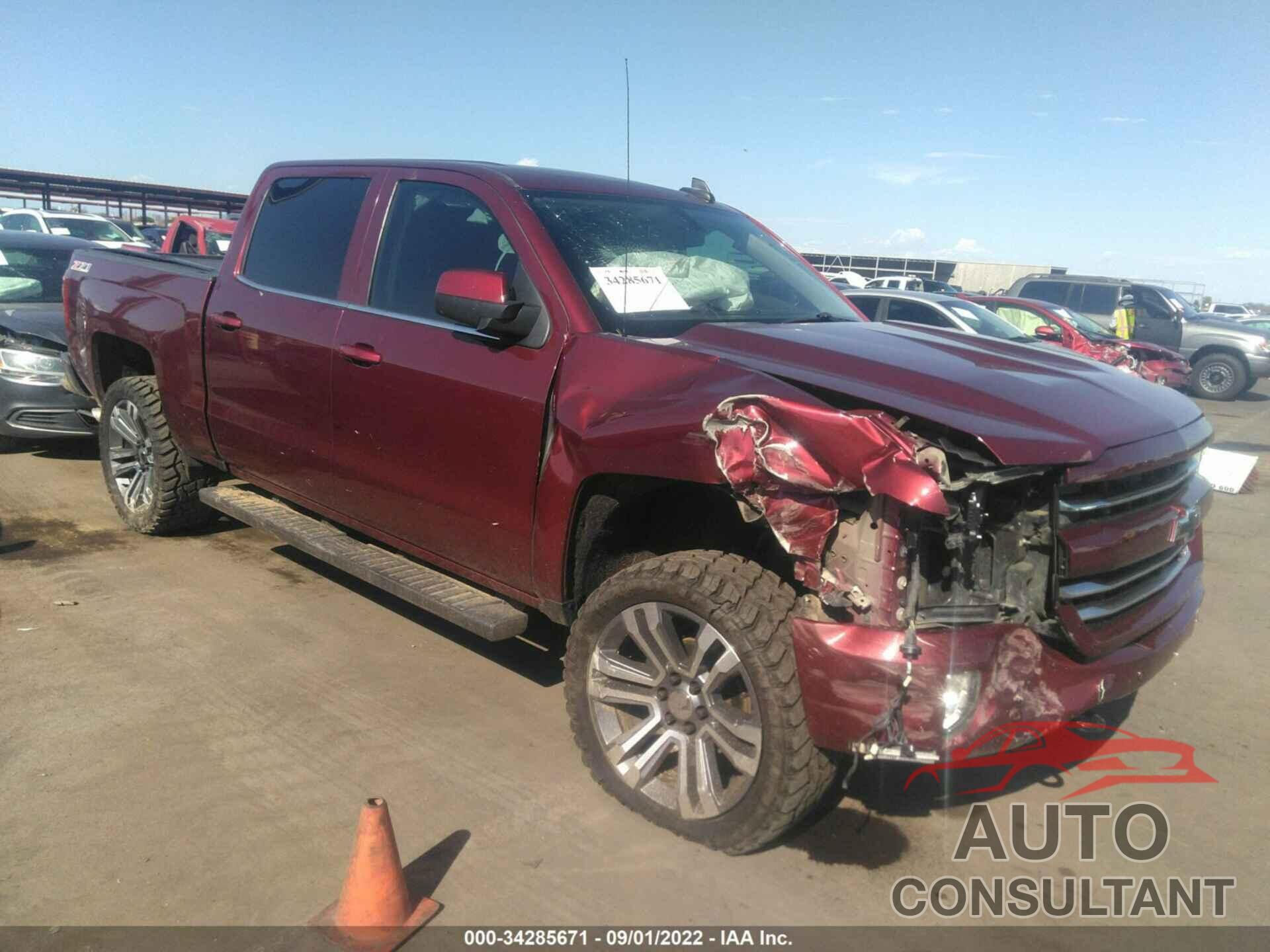CHEVROLET SILVERADO 1500 2016 - 3GCUKSECXGG256744