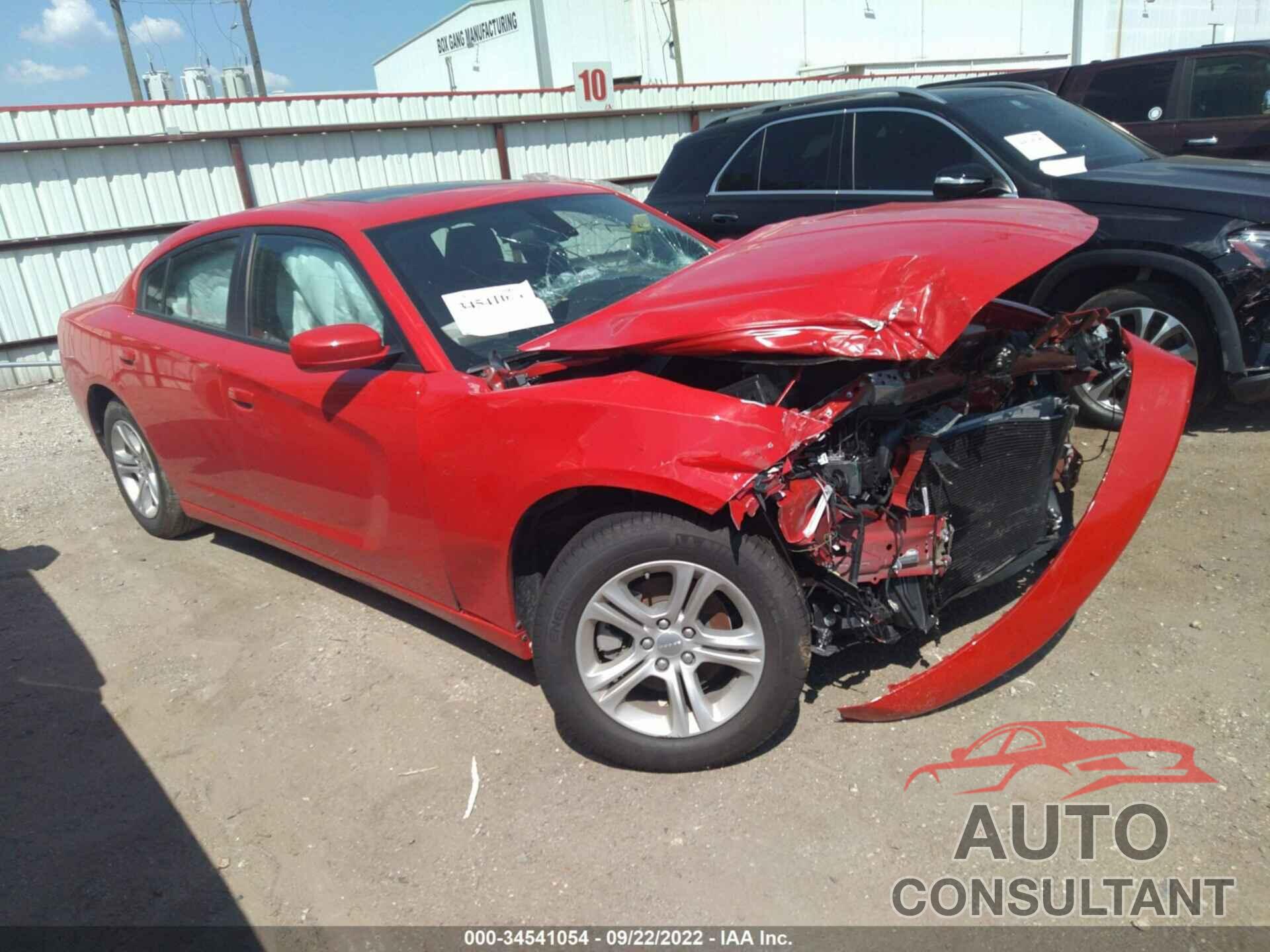DODGE CHARGER 2022 - 2C3CDXBG6NH161447