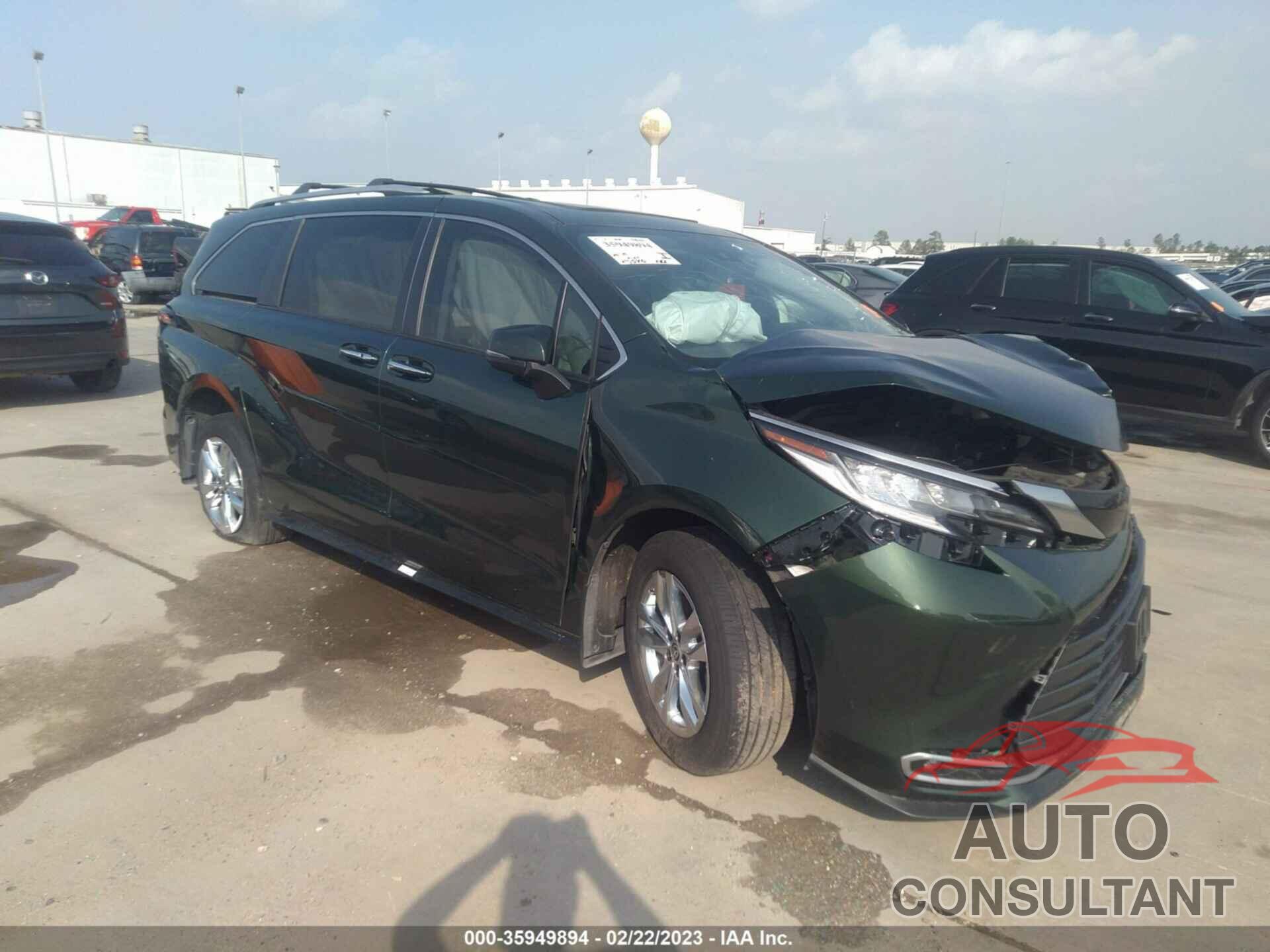 TOYOTA SIENNA 2022 - 5TDZRKEC5NS100059