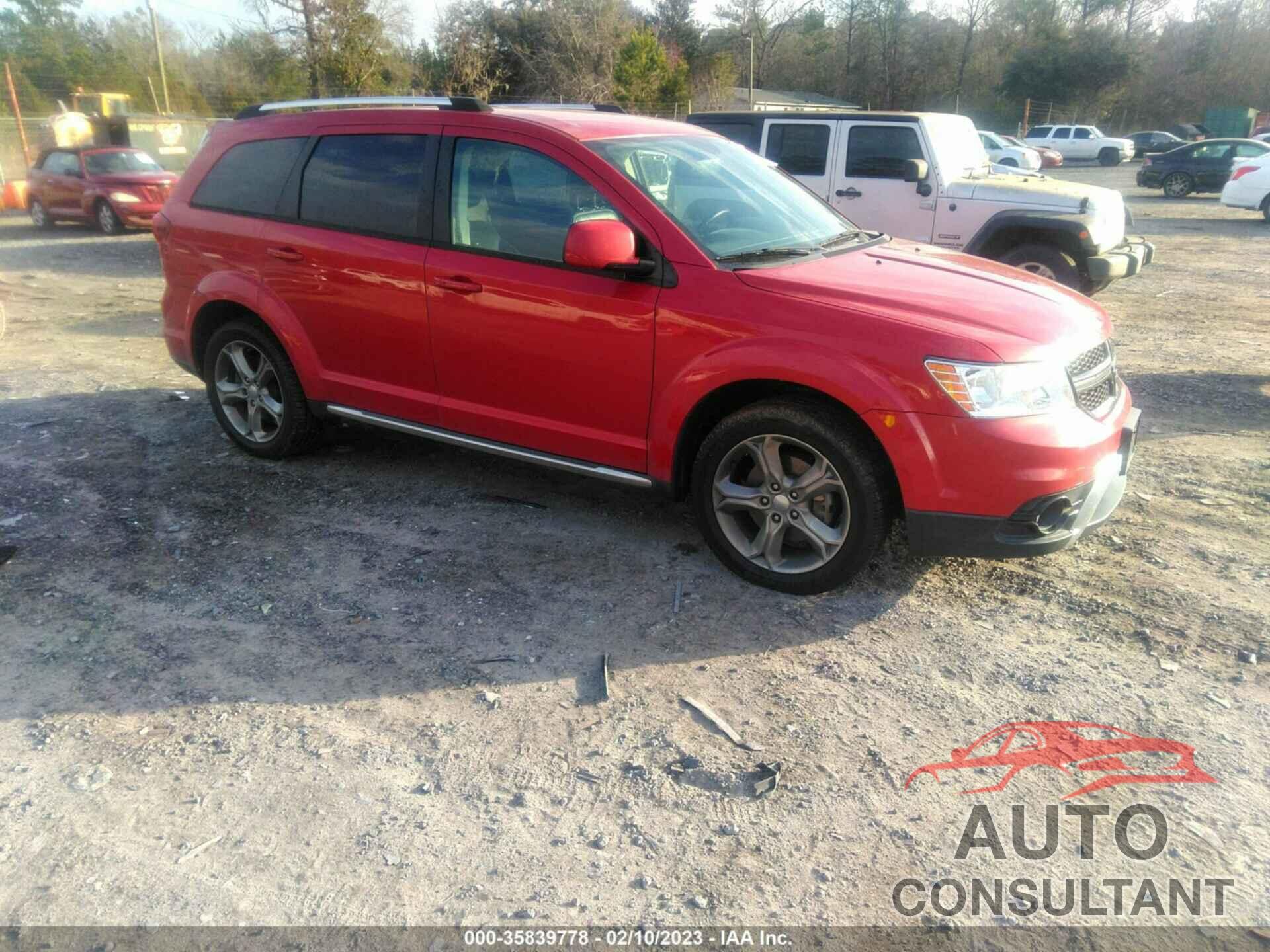 DODGE JOURNEY 2017 - 3C4PDDGG7HT554227