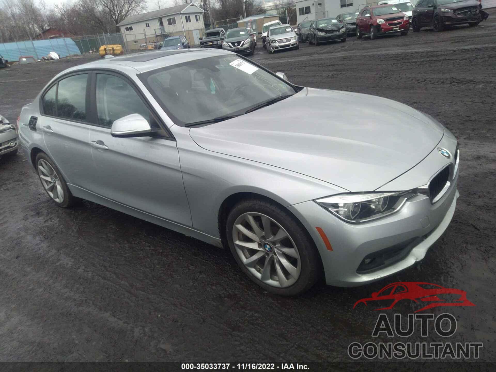 BMW 3 SERIES 2018 - WBA8A3C57JA505793