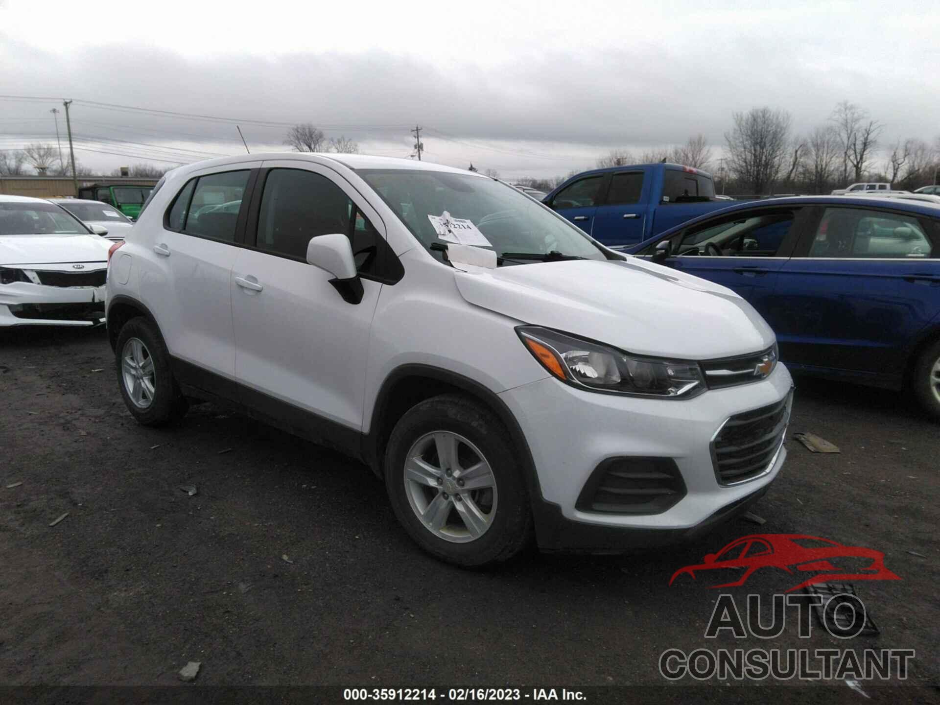 CHEVROLET TRAX 2020 - 3GNCJKSB3LL132379