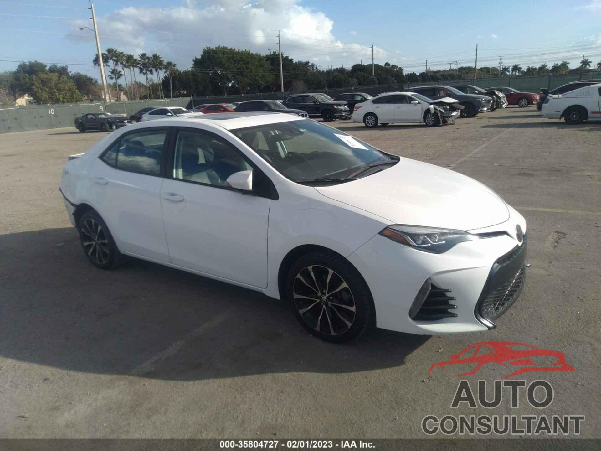 TOYOTA COROLLA 2018 - 2T1BURHE2JC025734