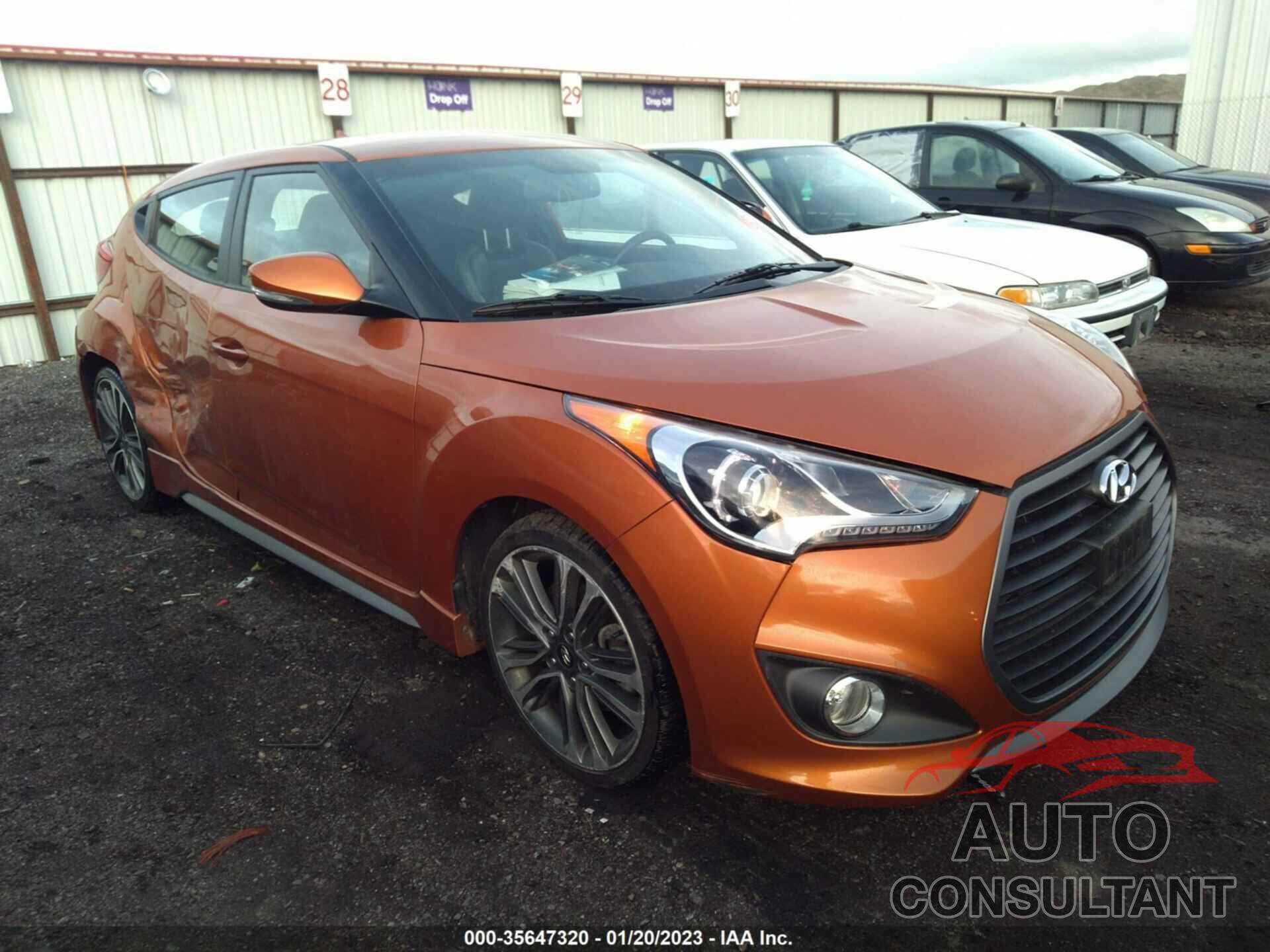 HYUNDAI VELOSTER 2016 - KMHTC6AE0GU263430