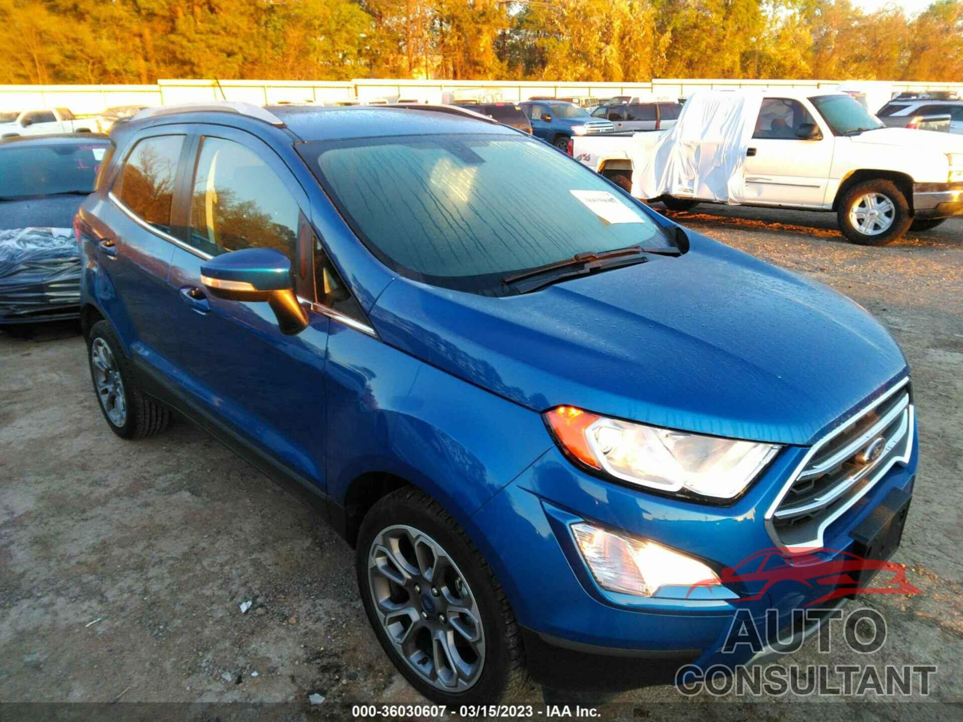 FORD ECOSPORT 2021 - MAJ3S2KE0MC402901