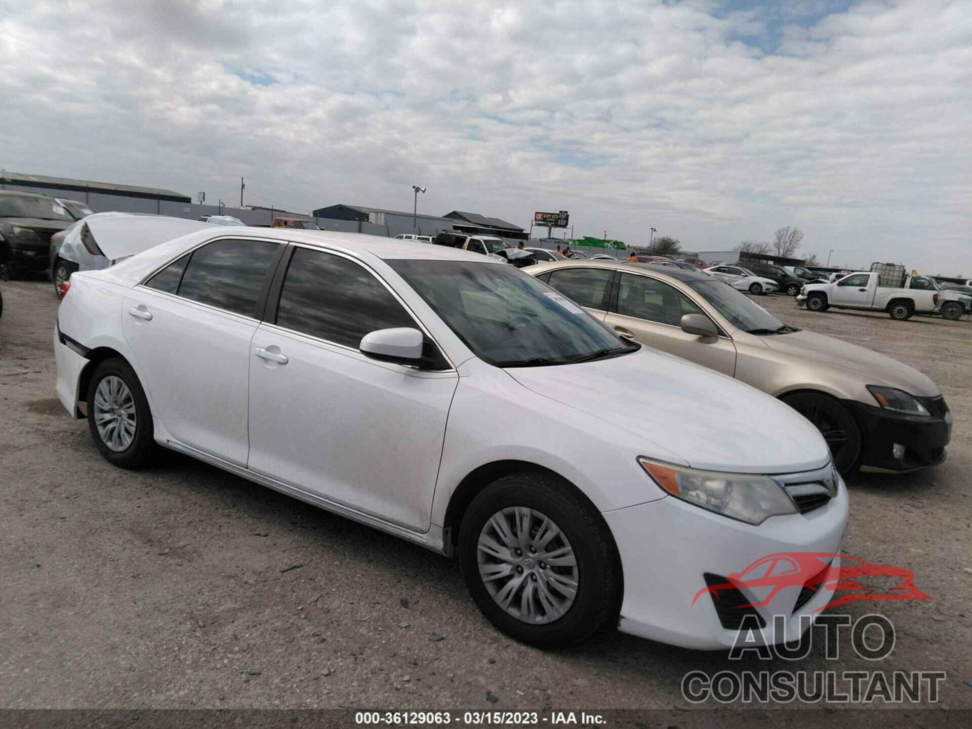 TOYOTA CAMRY 2012 - 4T4BF1FK6CR250508