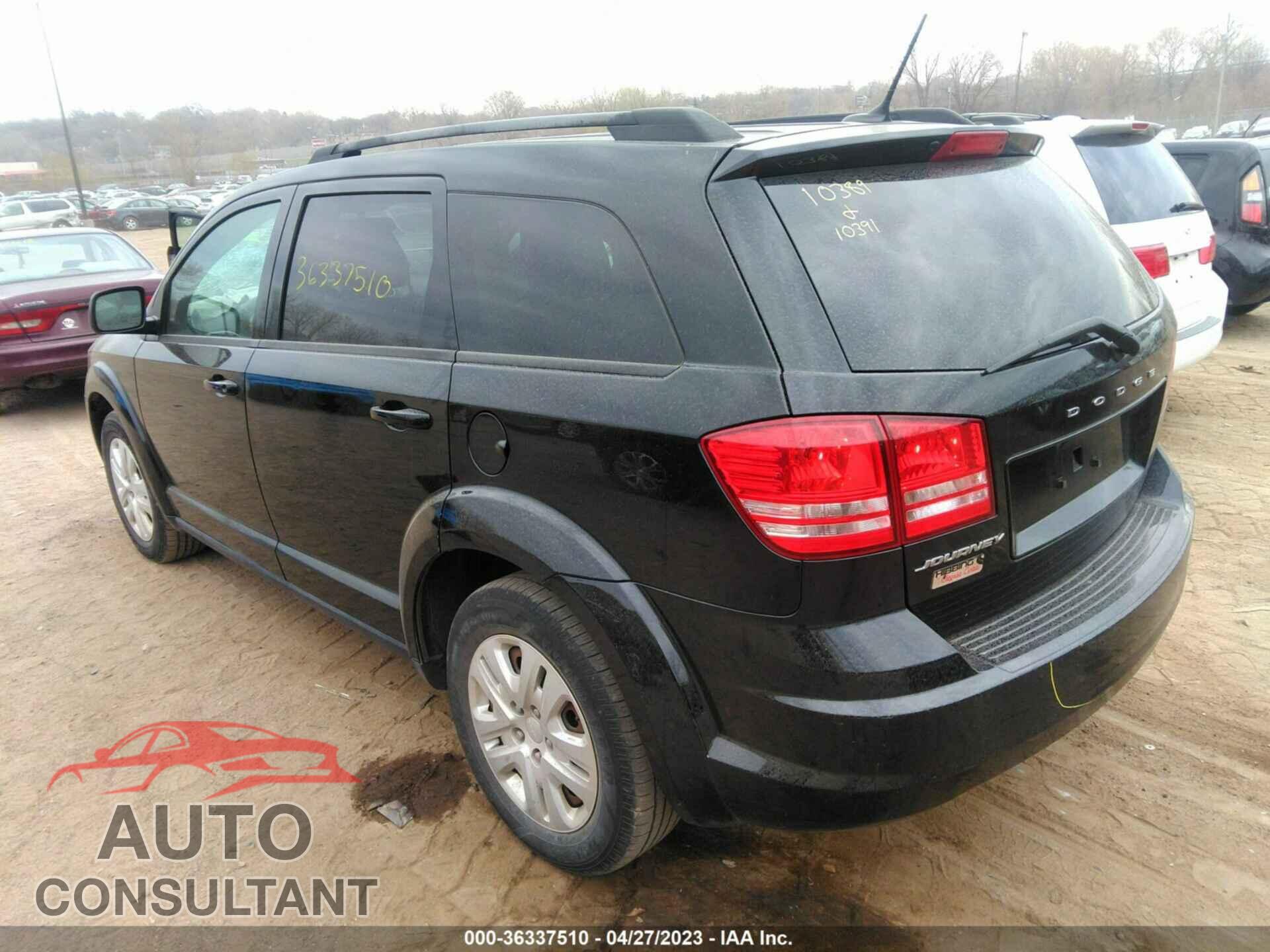 DODGE JOURNEY 2017 - 3C4PDCAB5HT674003