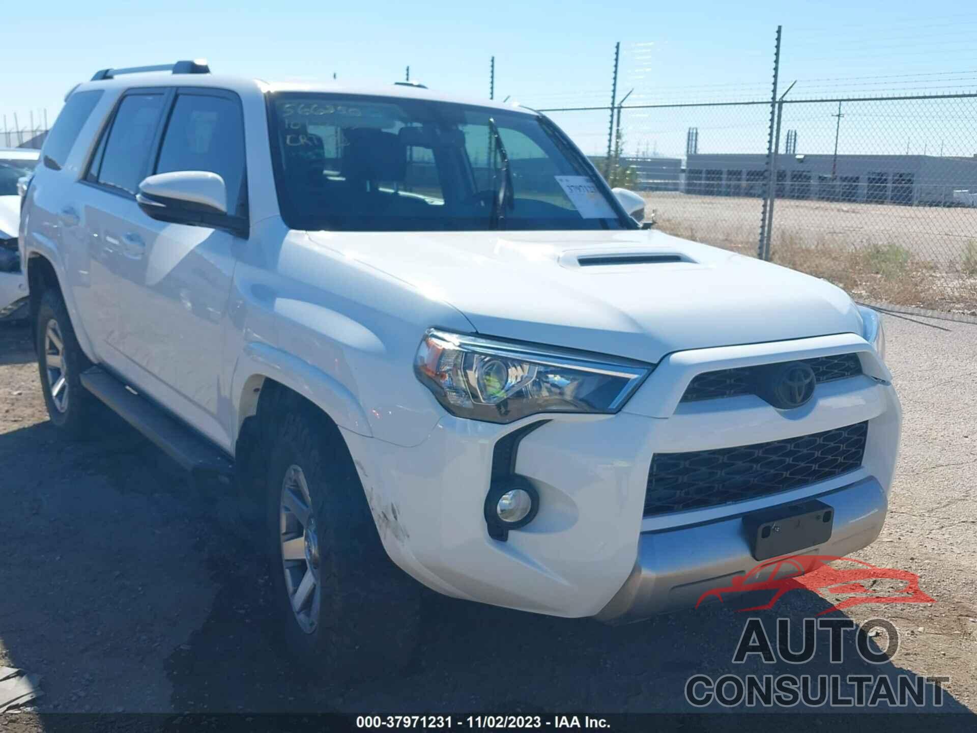 TOYOTA 4RUNNER 2016 - JTEBU5JR2G5285185