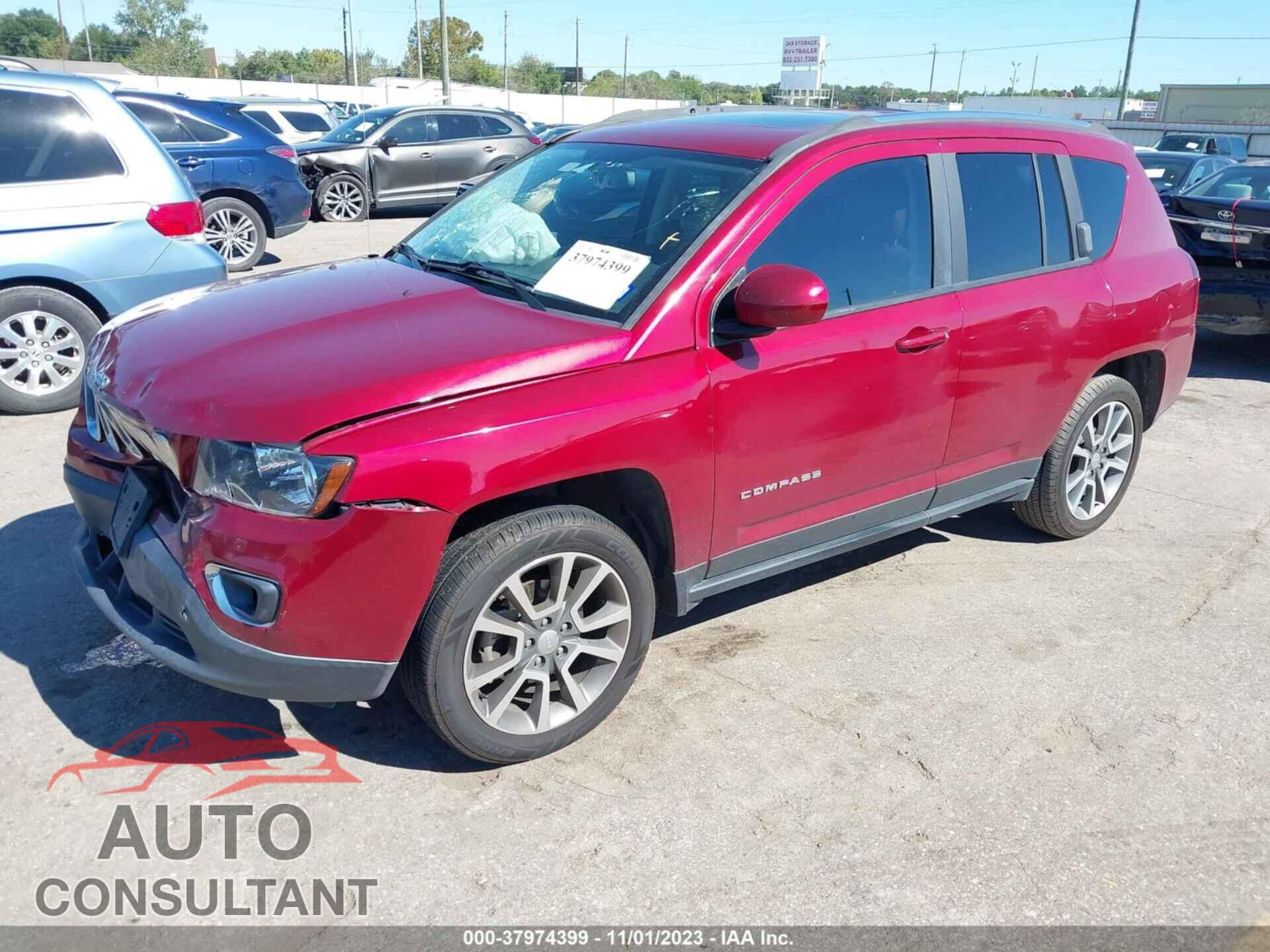 JEEP COMPASS 2017 - 1C4NJCEB8HD171002