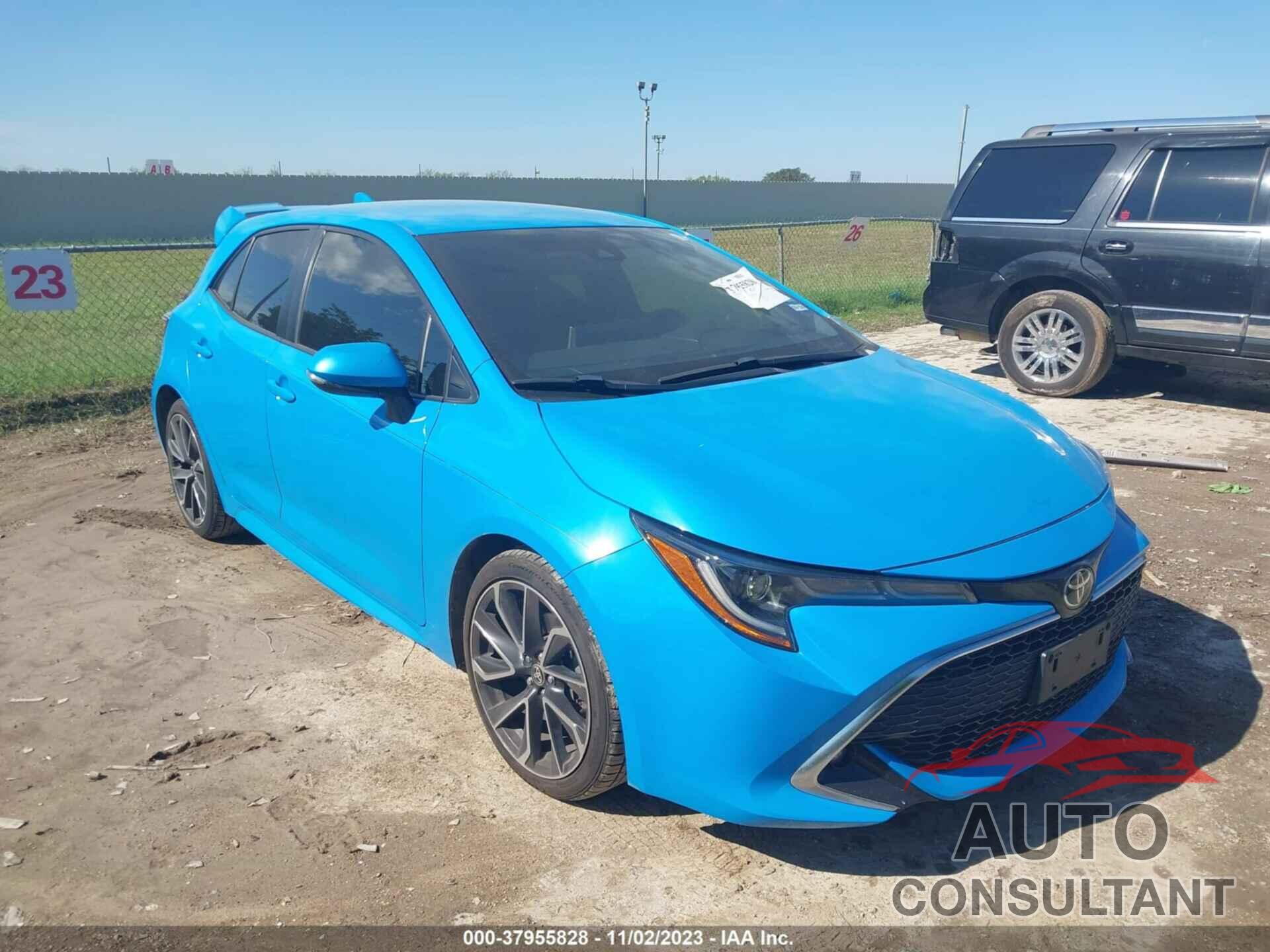 TOYOTA COROLLA 2019 - JTNK4RBE7K3007843