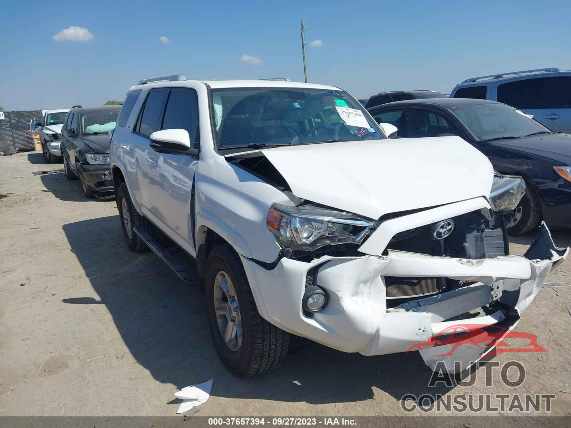 TOYOTA 4RUNNER 2018 - JTEBU5JR1J5504855