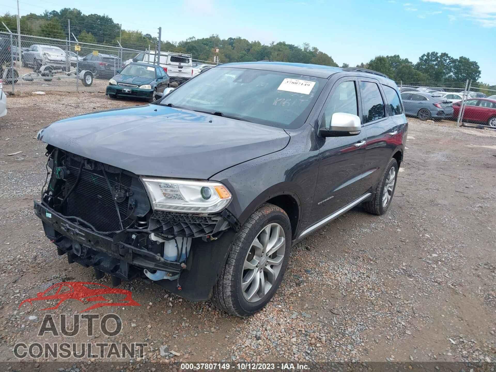 DODGE DURANGO 2018 - 1C4RDHEG2JC277992
