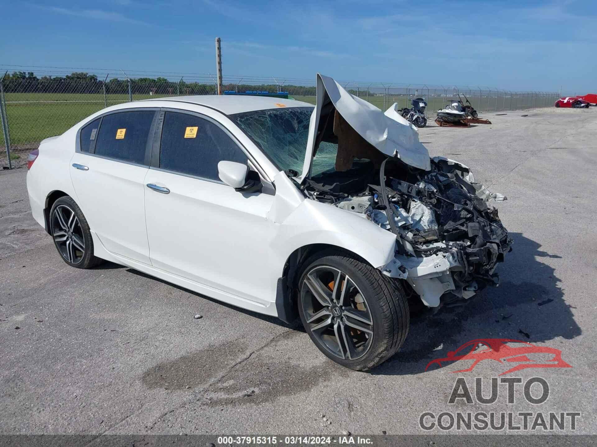 HONDA ACCORD 2017 - 1HGCR2F13HA090136