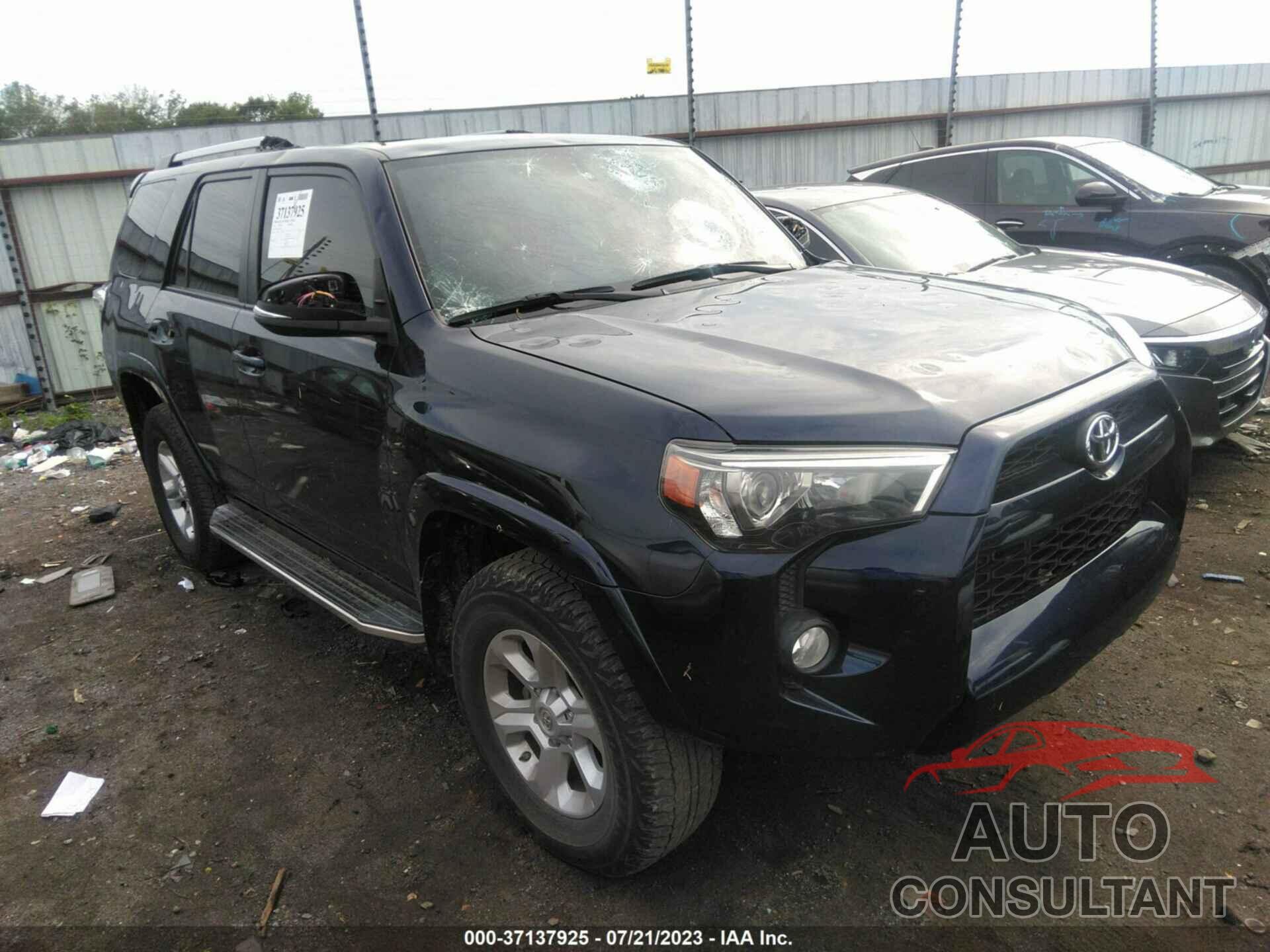 TOYOTA 4RUNNER 2019 - JTEBU5JR1K5723946