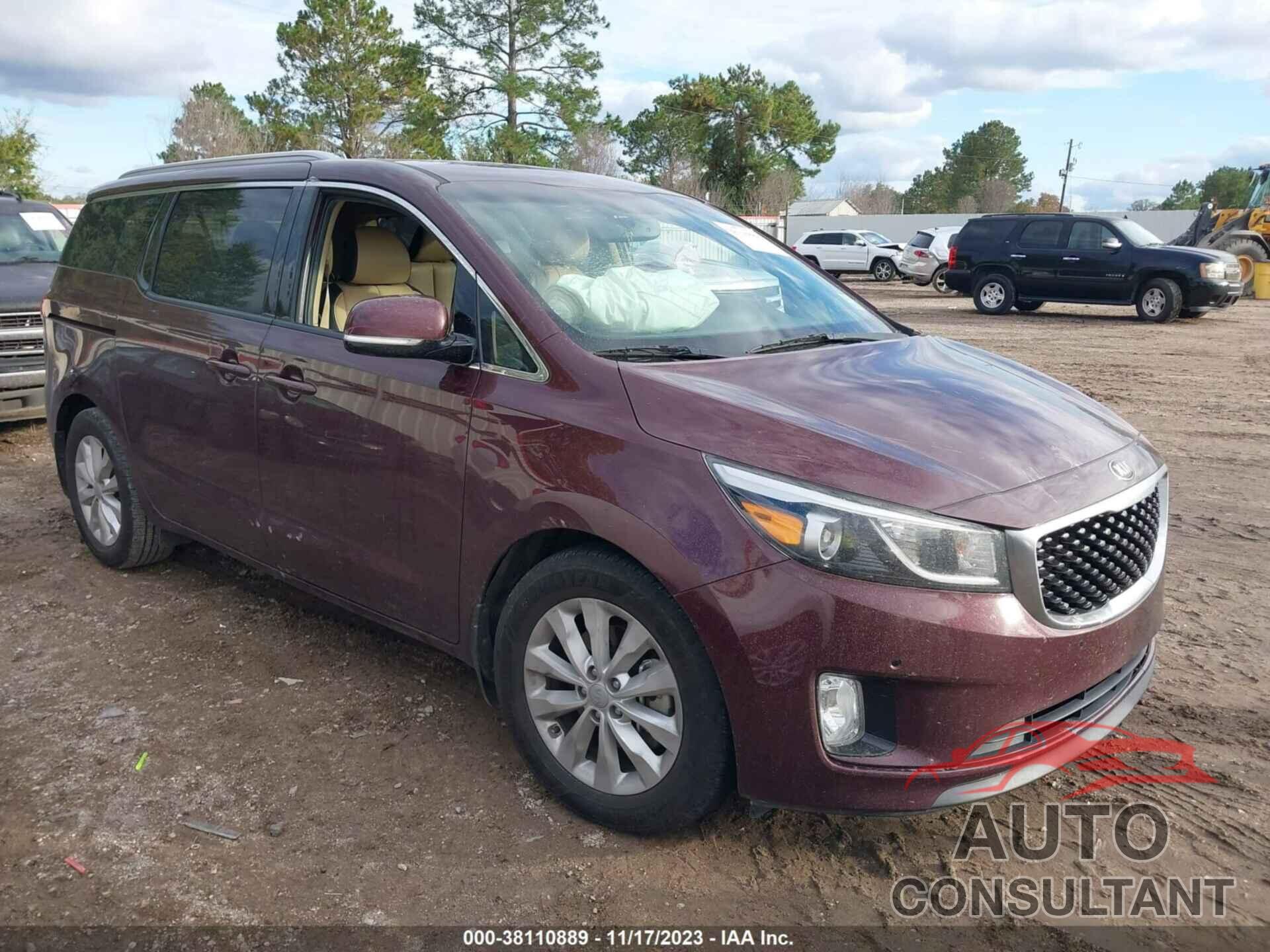 KIA SEDONA 2017 - KNDMC5C11H6335089