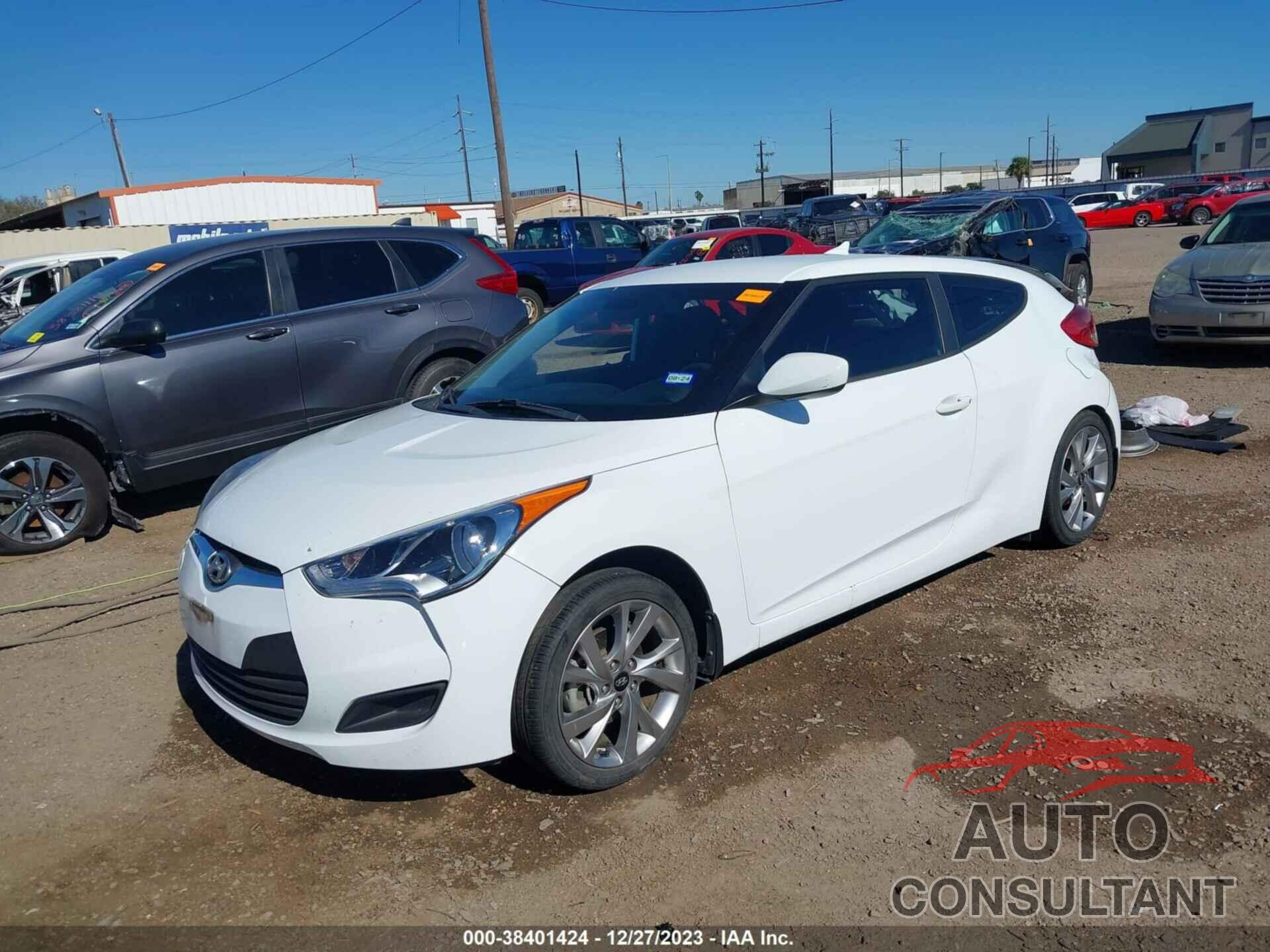 HYUNDAI VELOSTER 2016 - KMHTC6AD6GU292518