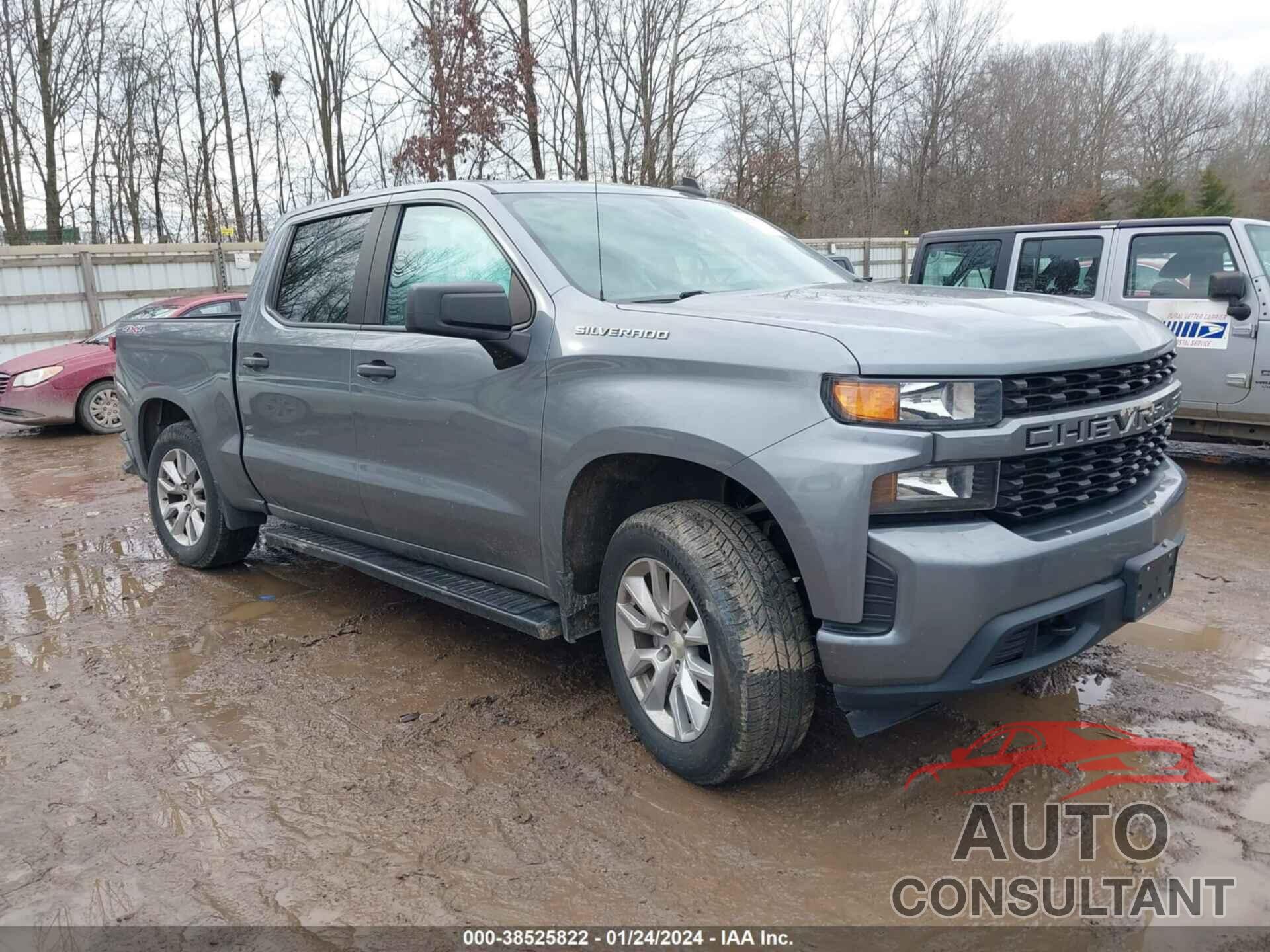 CHEVROLET SILVERADO 1500 2020 - 3GCUYBEF6LG173105