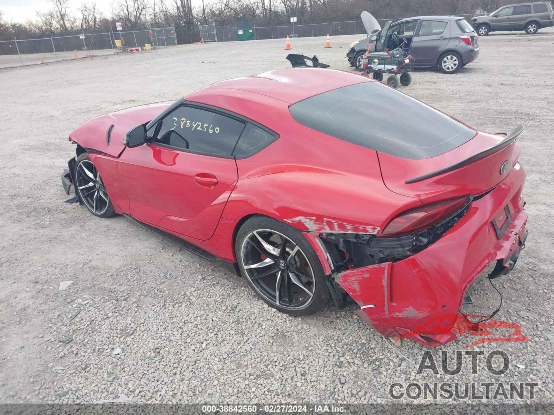 TOYOTA GR SUPRA 2021 - WZ1DB0C08MW044193