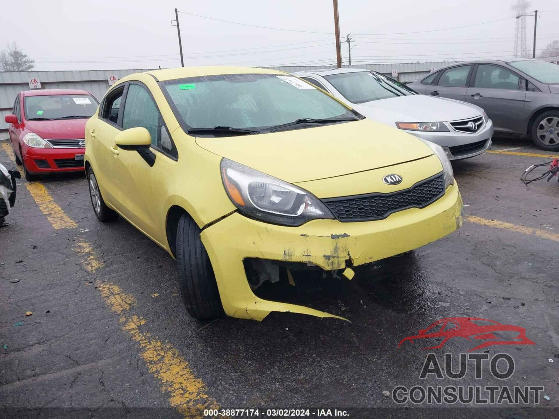 KIA RIO 2016 - KNADM4A37G6561662