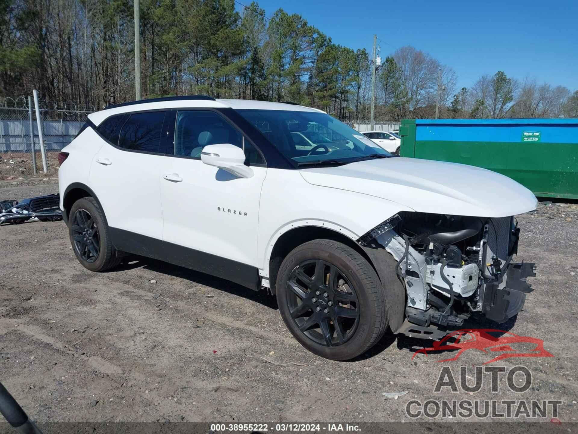 CHEVROLET BLAZER 2019 - 3GNKBBRA6KS661660