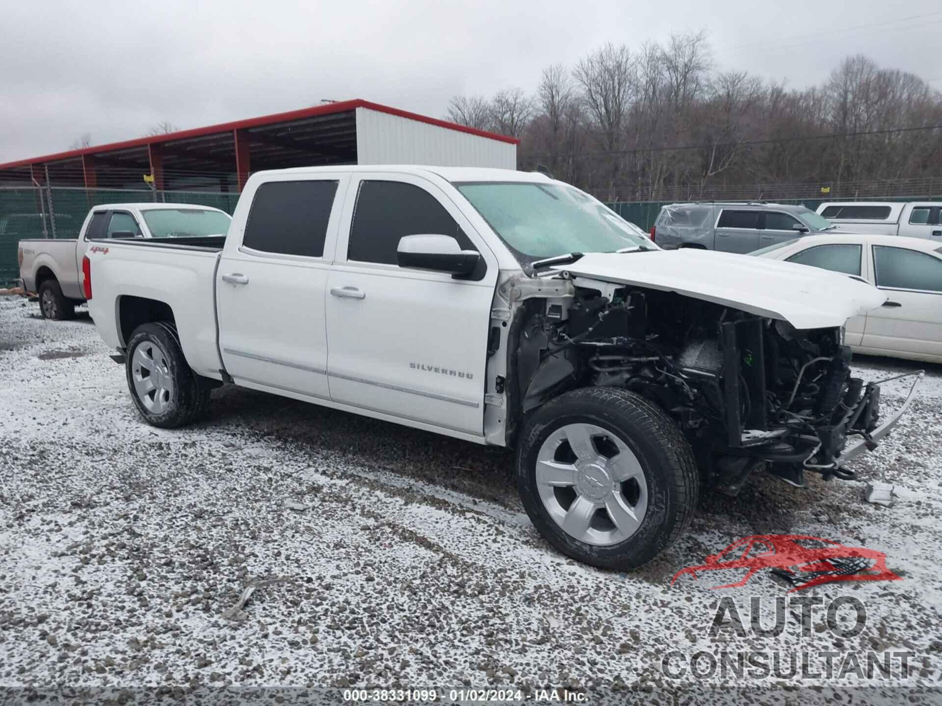 CHEVROLET SILVERADO 1500 2017 - 3GCUKSEJ8HG489358